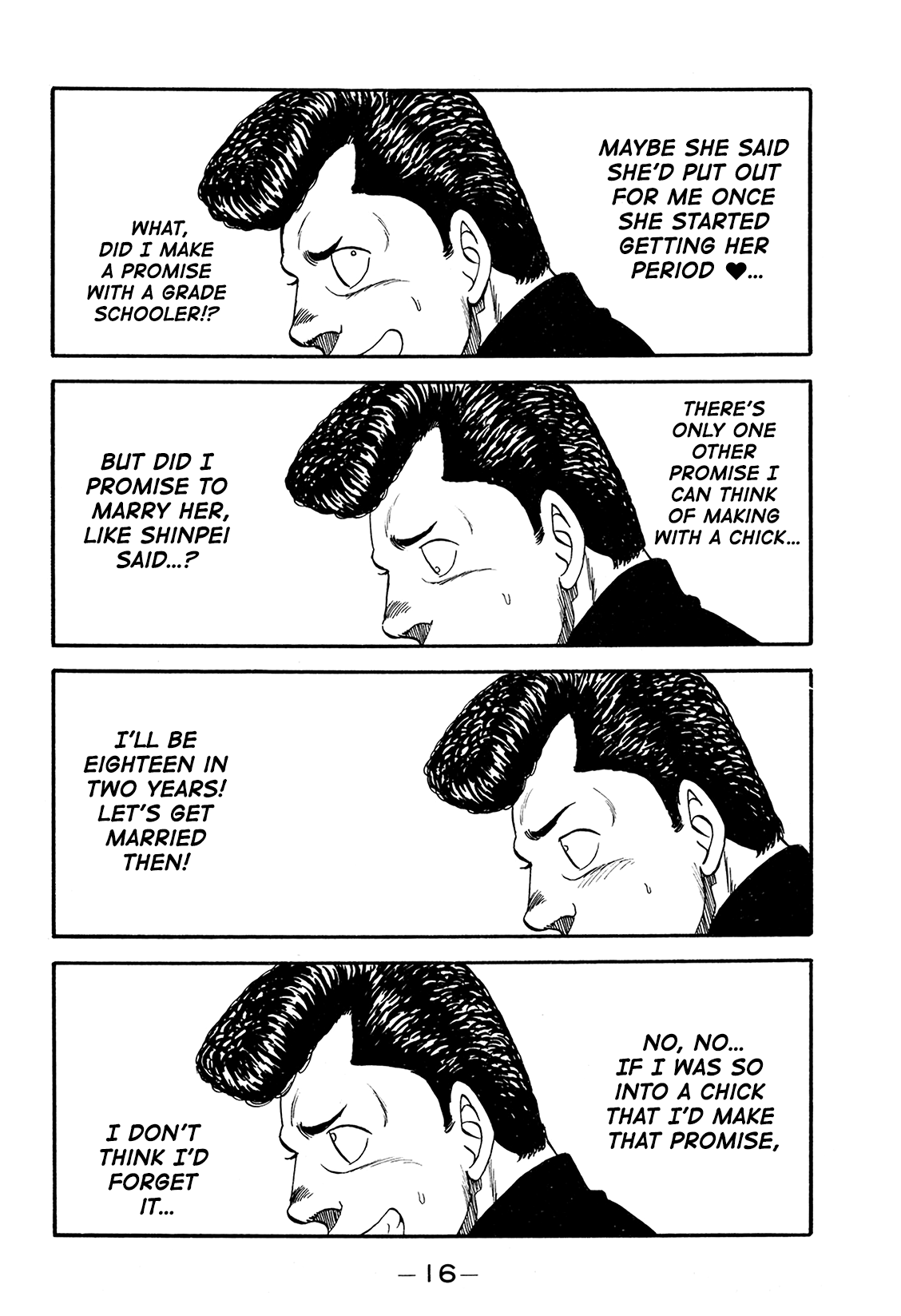 Be-Bop-Highschool Chapter 176 page 14 - Chapter 176: The High School Dimwit Crushing Evil and Spreading Truth