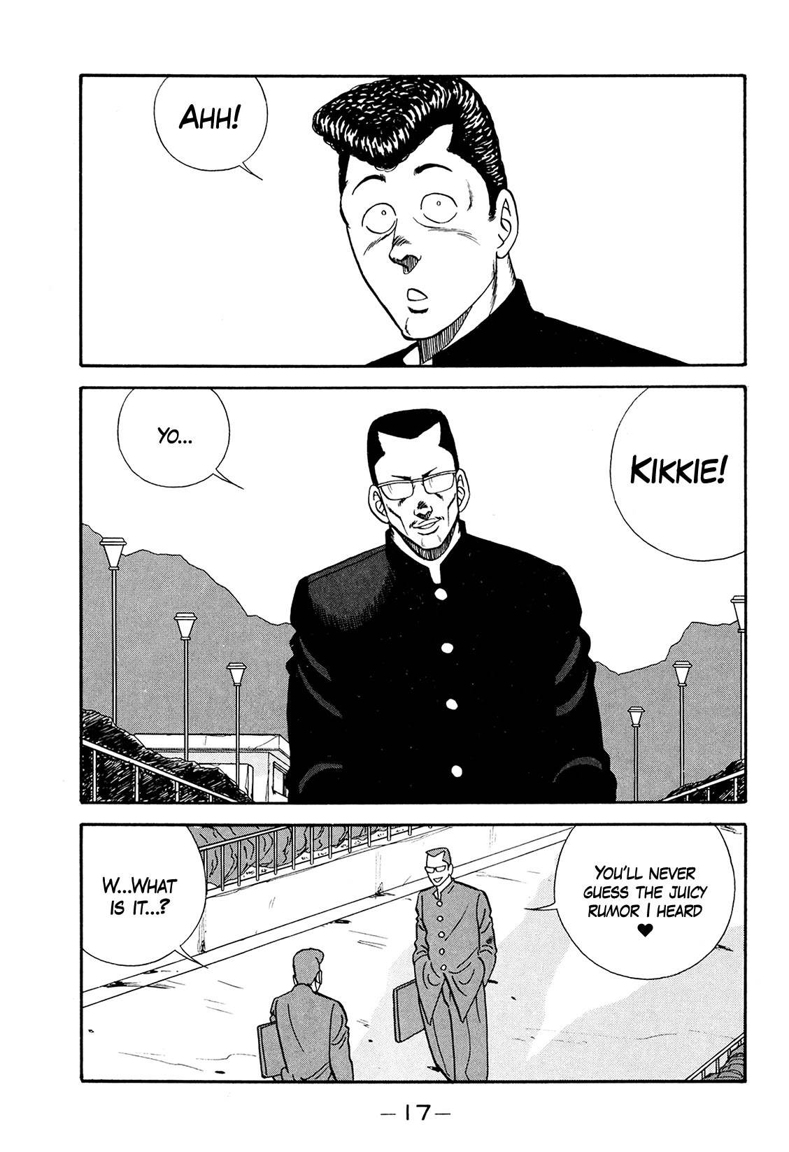 Be-Bop-Highschool Chapter 176 page 15 - Chapter 176: The High School Dimwit Crushing Evil and Spreading Truth