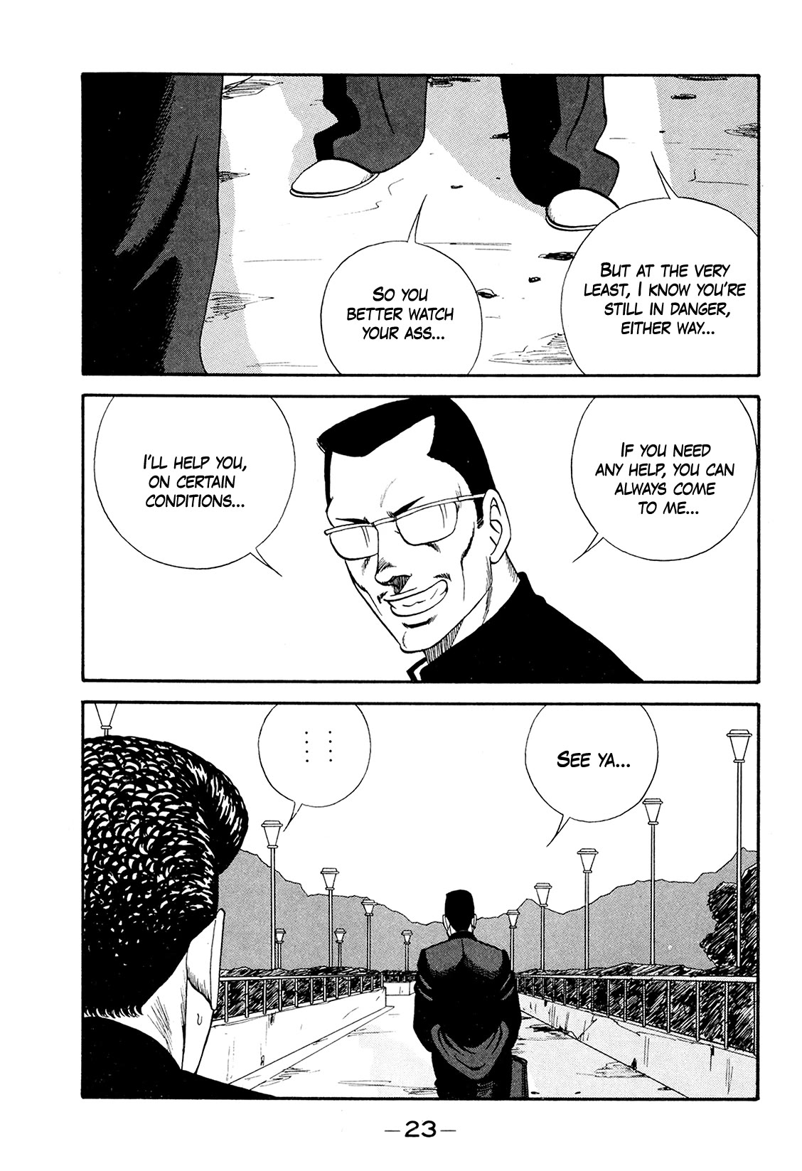Be-Bop-Highschool Chapter 176 page 21 - Chapter 176: The High School Dimwit Crushing Evil and Spreading Truth