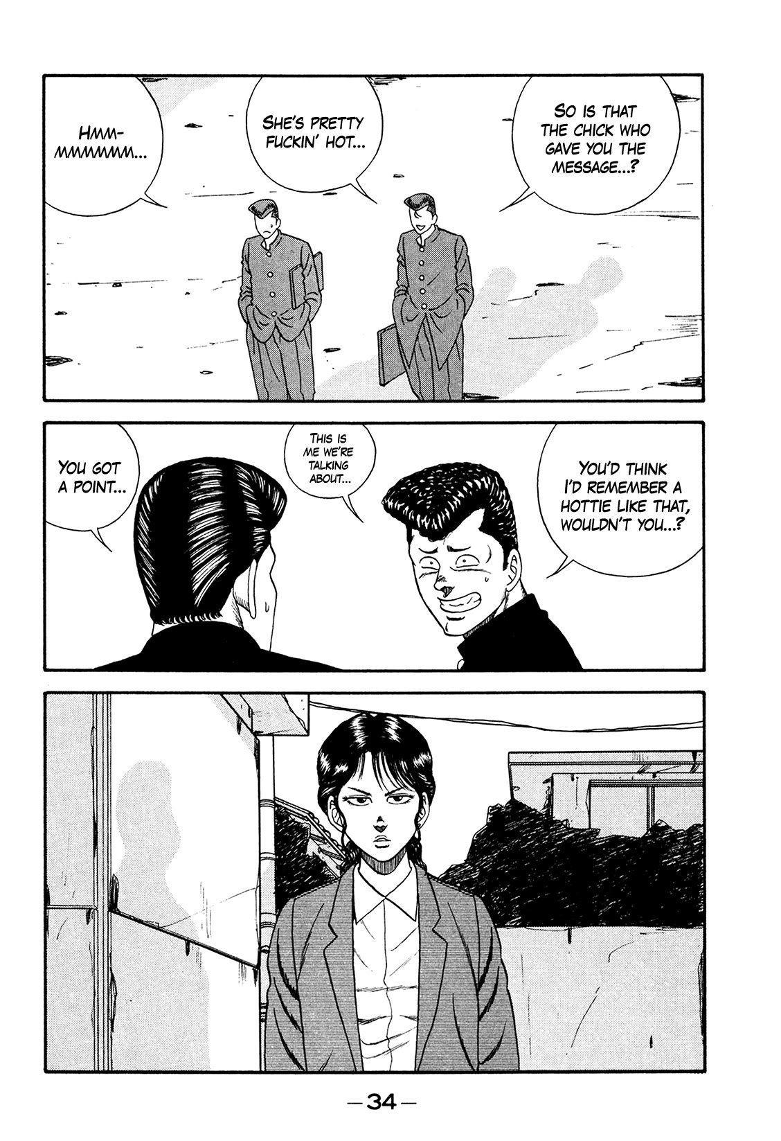 Be-Bop-Highschool Chapter 176 page 32 - Chapter 176: The High School Dimwit Crushing Evil and Spreading Truth