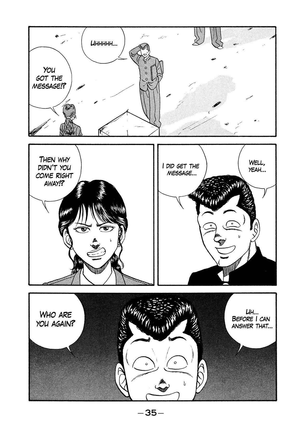 Be-Bop-Highschool Chapter 176 page 33 - Chapter 176: The High School Dimwit Crushing Evil and Spreading Truth