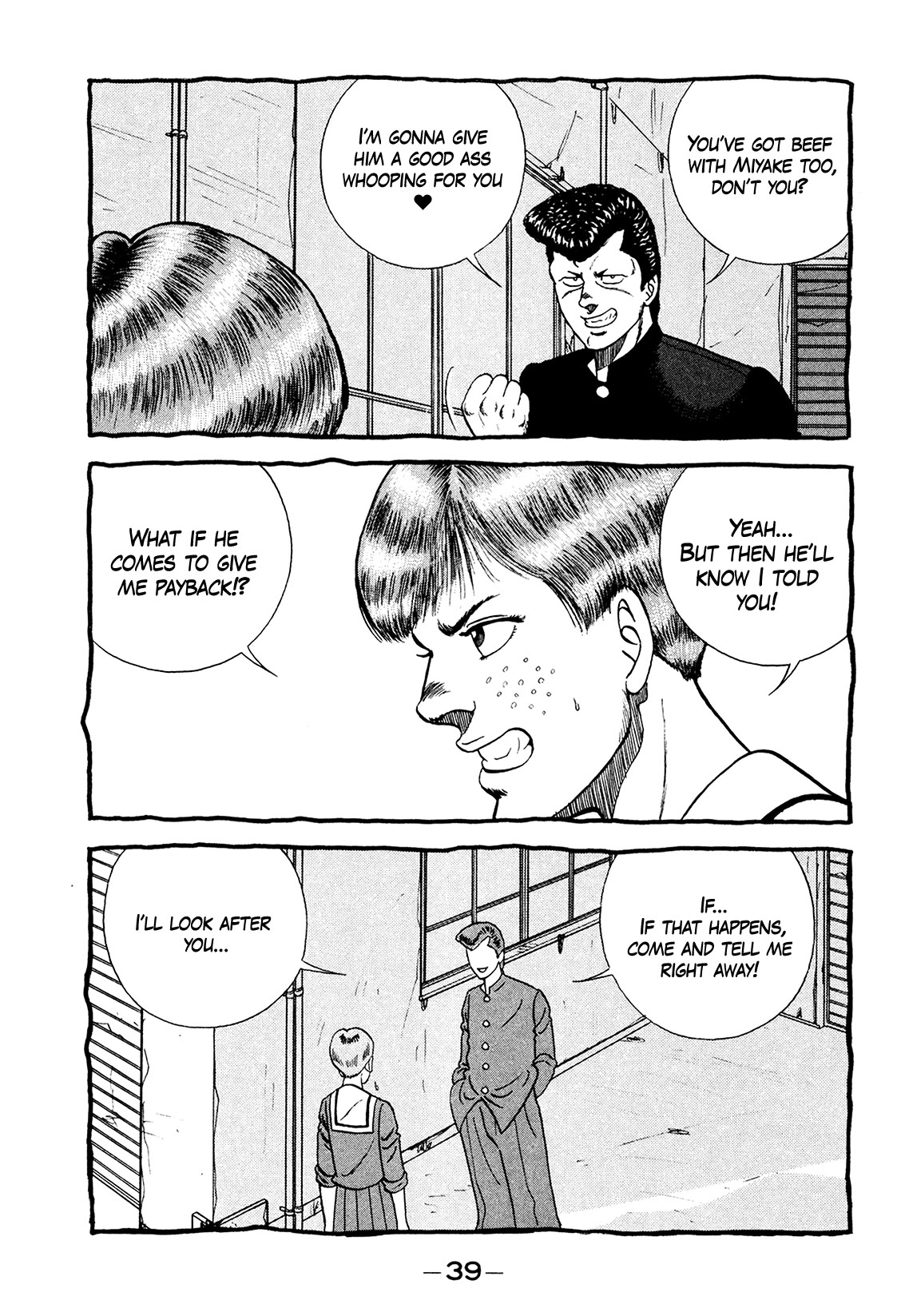 Be-Bop-Highschool Chapter 176 page 37 - Chapter 176: The High School Dimwit Crushing Evil and Spreading Truth