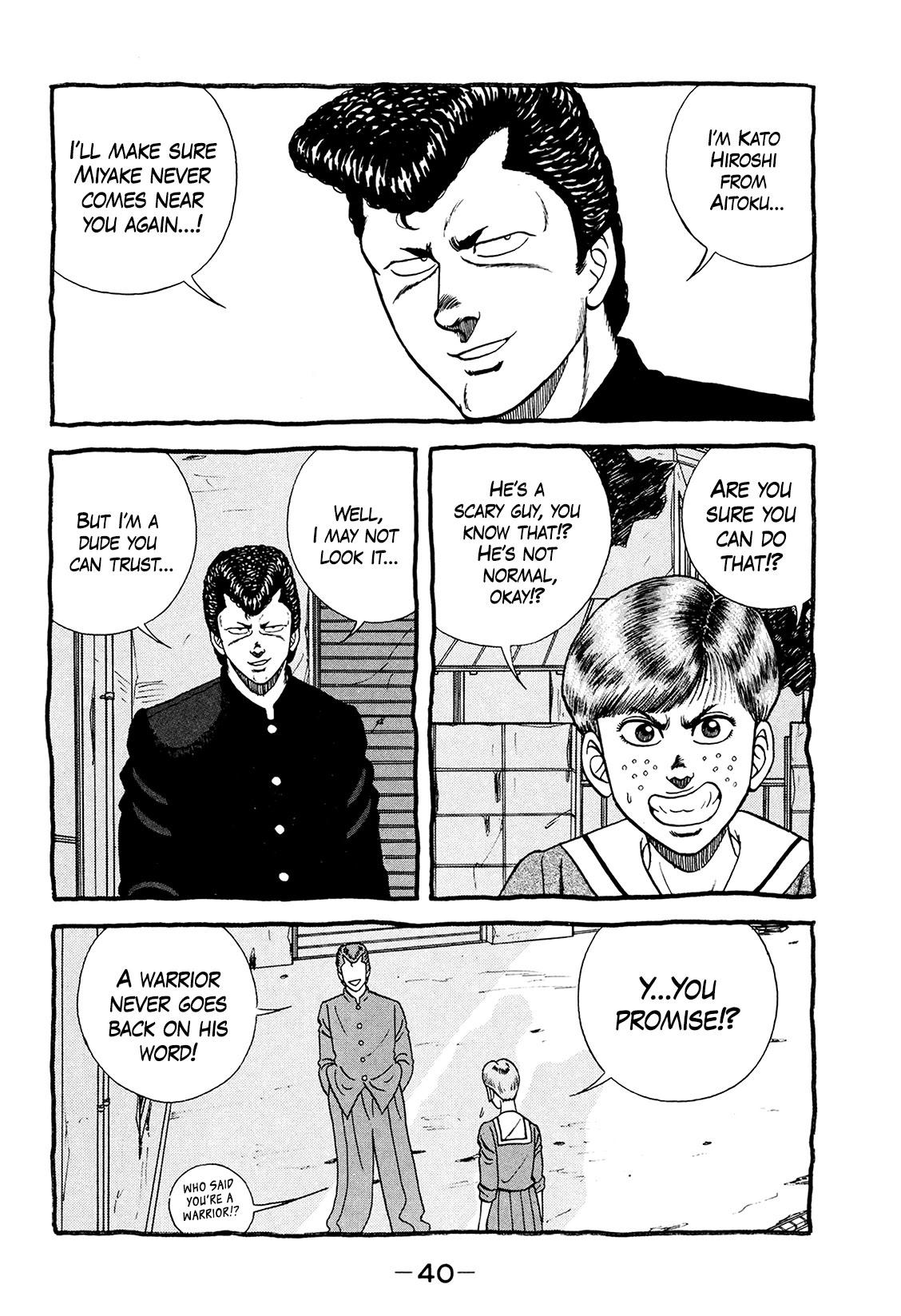 Be-Bop-Highschool Chapter 176 page 38 - Chapter 176: The High School Dimwit Crushing Evil and Spreading Truth