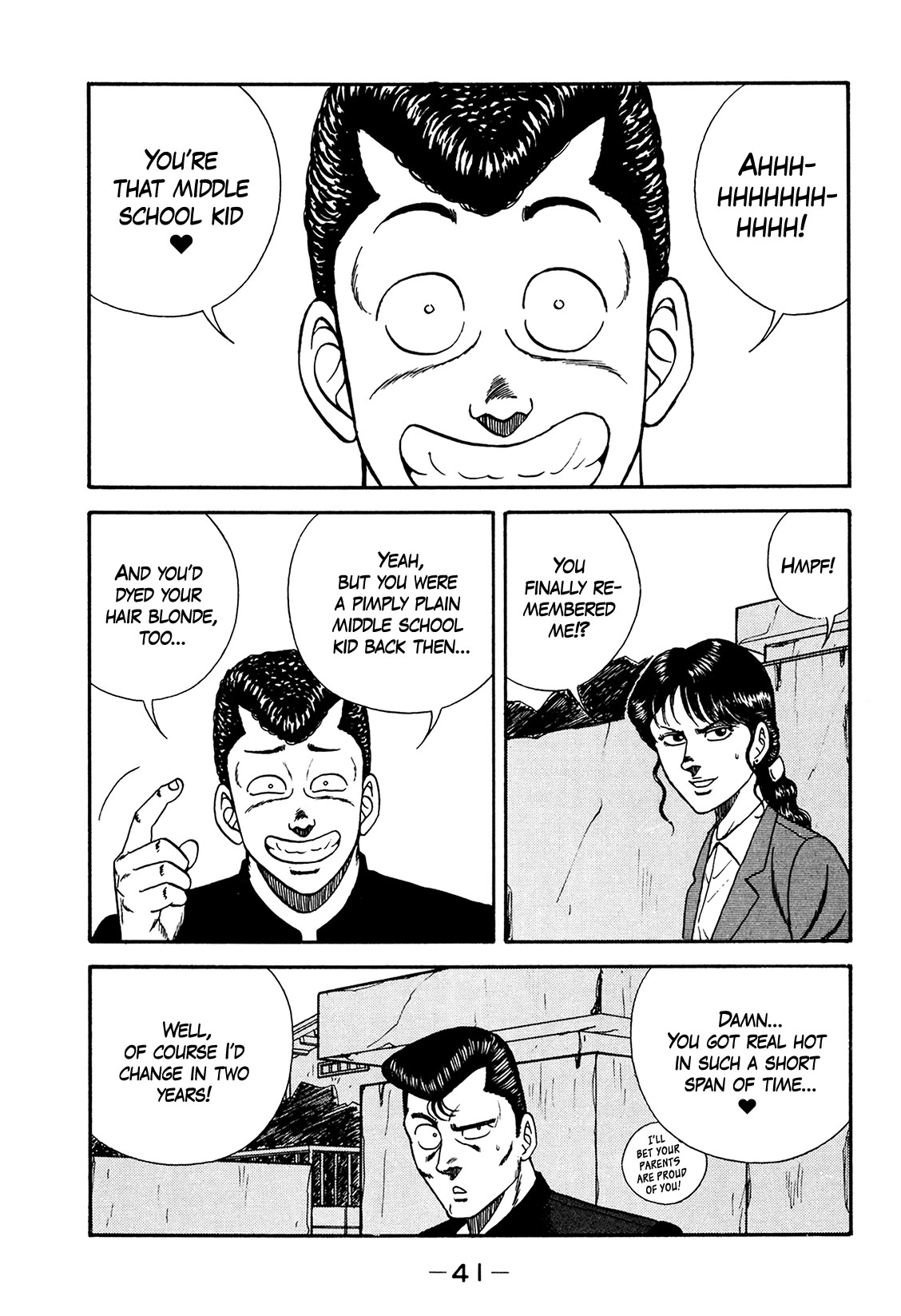 Be-Bop-Highschool Chapter 176 page 39 - Chapter 176: The High School Dimwit Crushing Evil and Spreading Truth