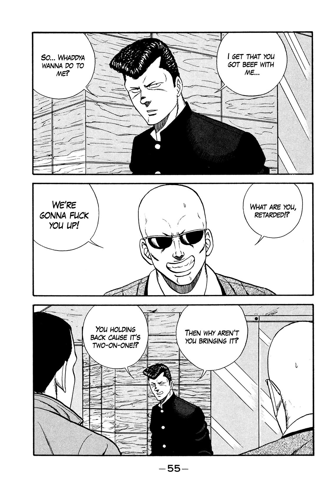 Be-Bop-Highschool Chapter 176 page 53 - Chapter 176: The High School Dimwit Crushing Evil and Spreading Truth