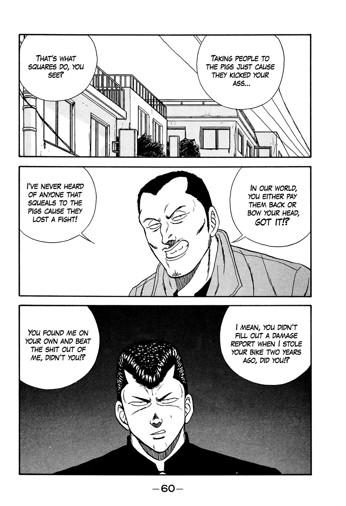 Be-Bop-Highschool Chapter 176 page 58 - Chapter 176: The High School Dimwit Crushing Evil and Spreading Truth