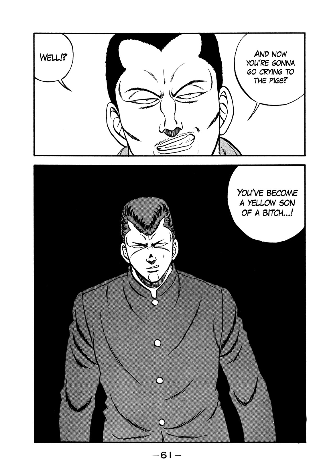 Be-Bop-Highschool Chapter 176 page 59 - Chapter 176: The High School Dimwit Crushing Evil and Spreading Truth