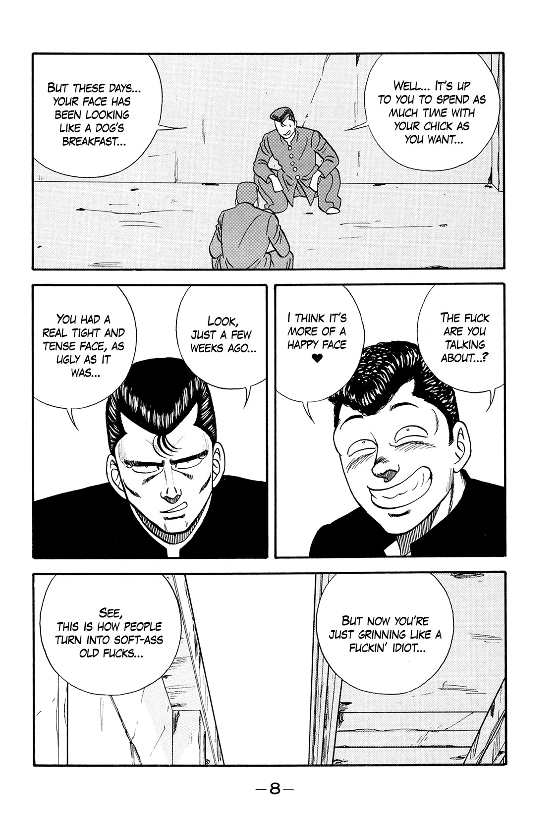 Be-Bop-Highschool Chapter 176 page 6 - Chapter 176: The High School Dimwit Crushing Evil and Spreading Truth