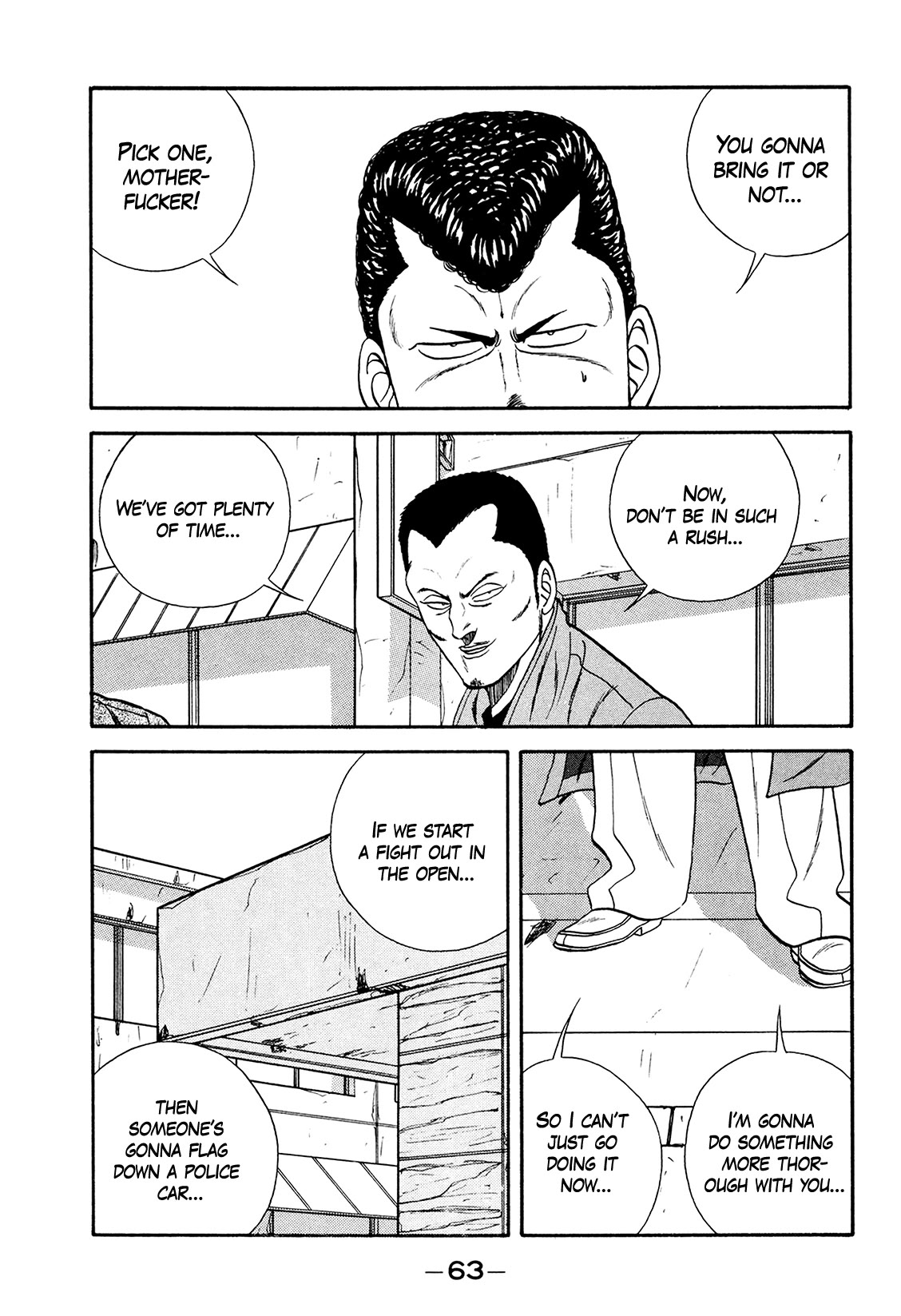 Be-Bop-Highschool Chapter 176 page 61 - Chapter 176: The High School Dimwit Crushing Evil and Spreading Truth