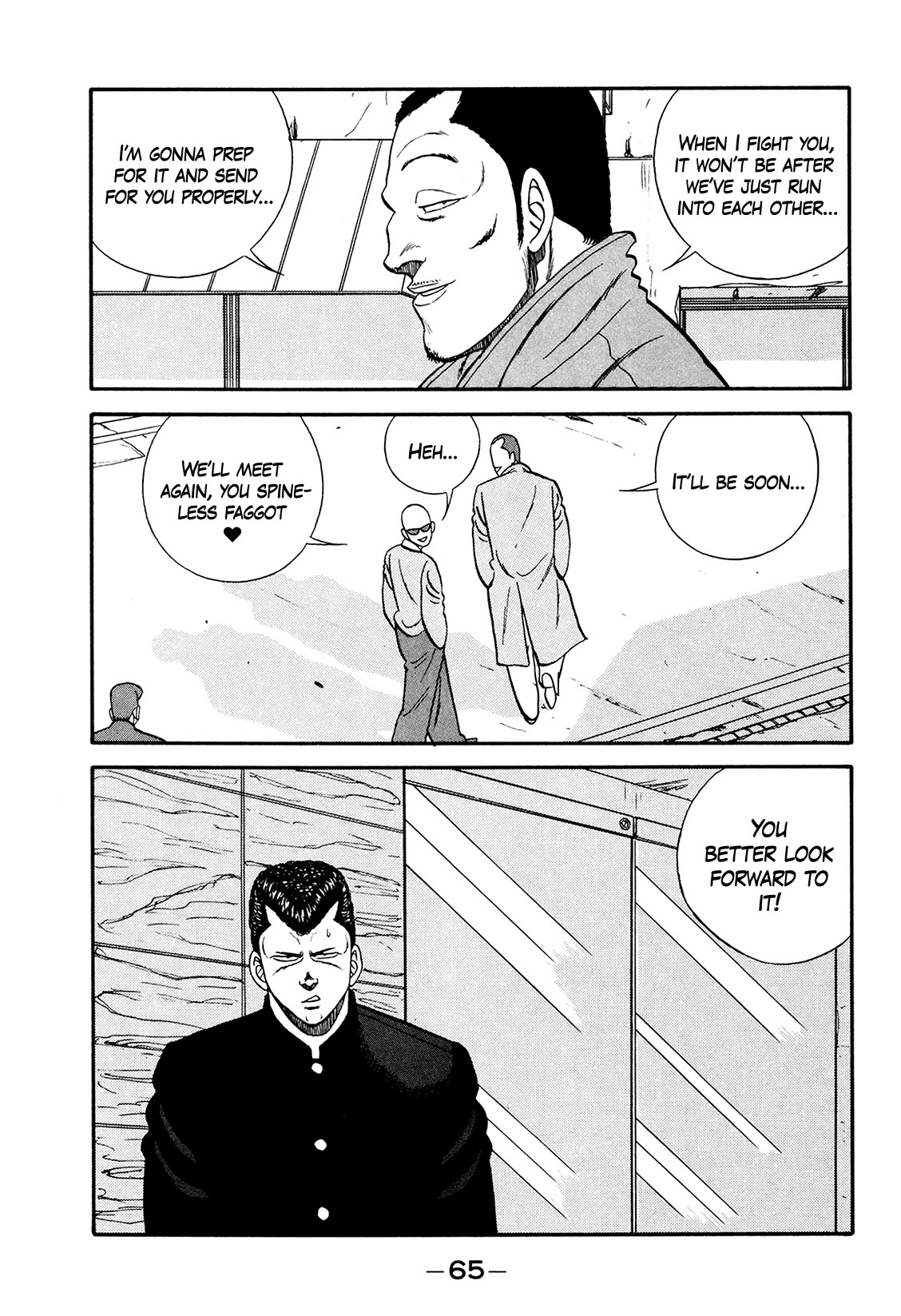 Be-Bop-Highschool Chapter 176 page 63 - Chapter 176: The High School Dimwit Crushing Evil and Spreading Truth