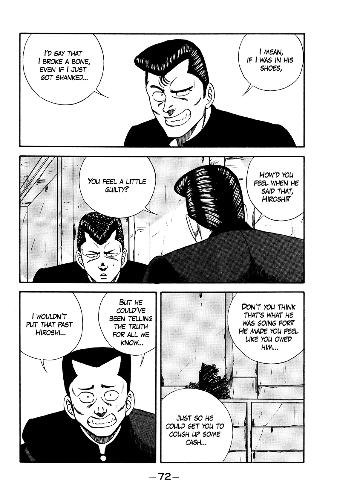 Be-Bop-Highschool Chapter 176 page 70 - Chapter 176: The High School Dimwit Crushing Evil and Spreading Truth