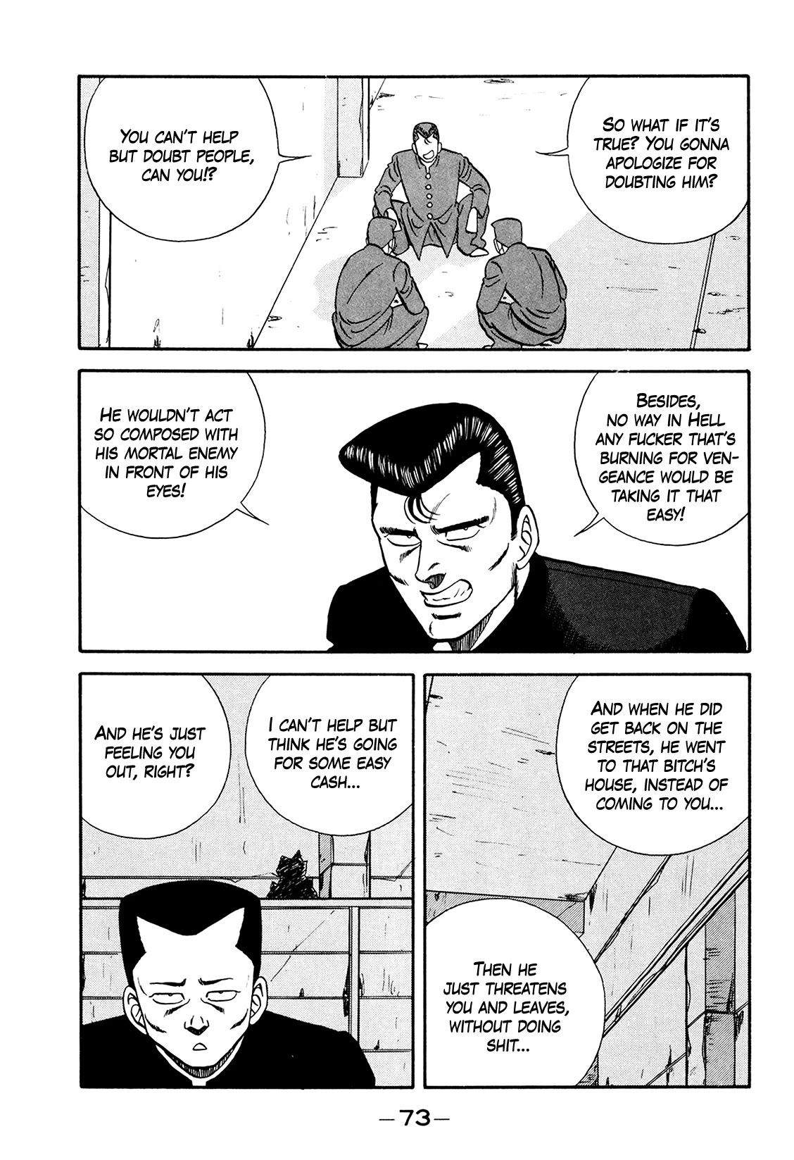Be-Bop-Highschool Chapter 176 page 71 - Chapter 176: The High School Dimwit Crushing Evil and Spreading Truth