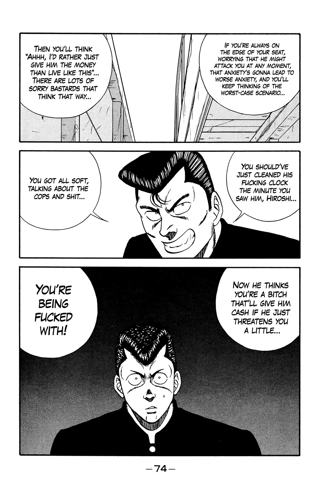Be-Bop-Highschool Chapter 176 page 72 - Chapter 176: The High School Dimwit Crushing Evil and Spreading Truth