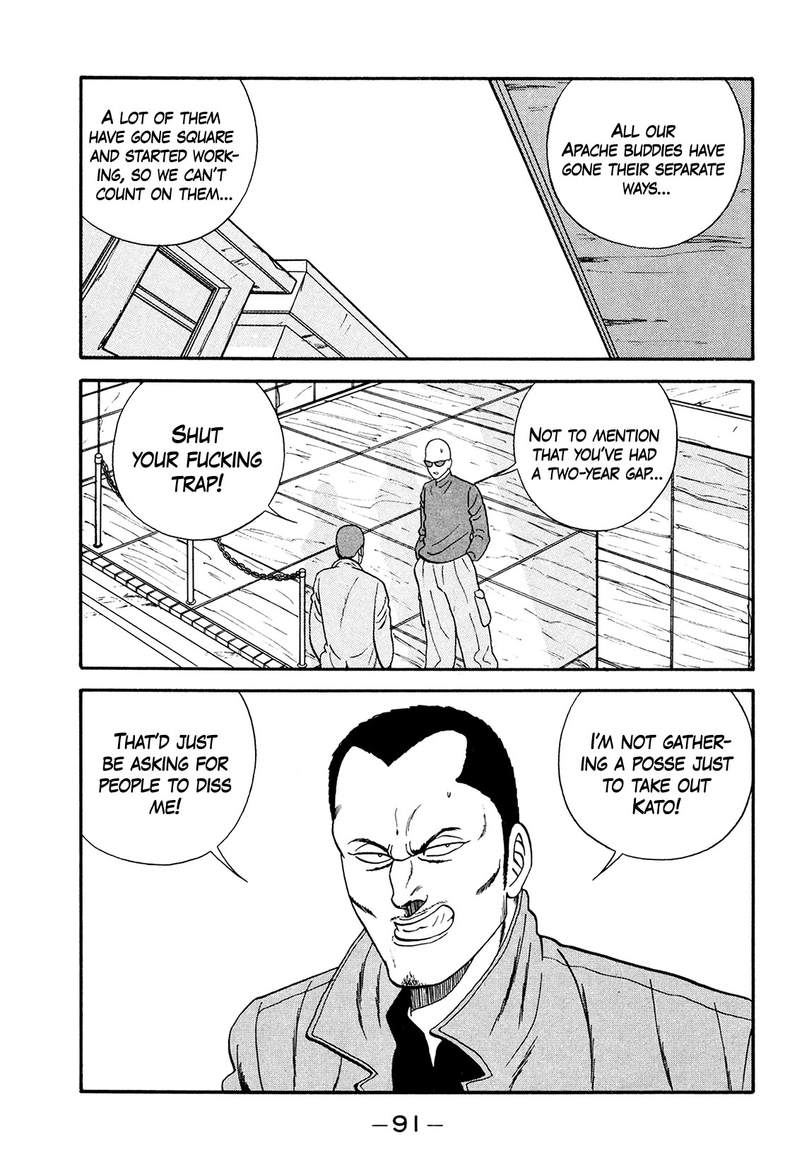 Be-Bop-Highschool Chapter 176 page 89 - Chapter 176: The High School Dimwit Crushing Evil and Spreading Truth