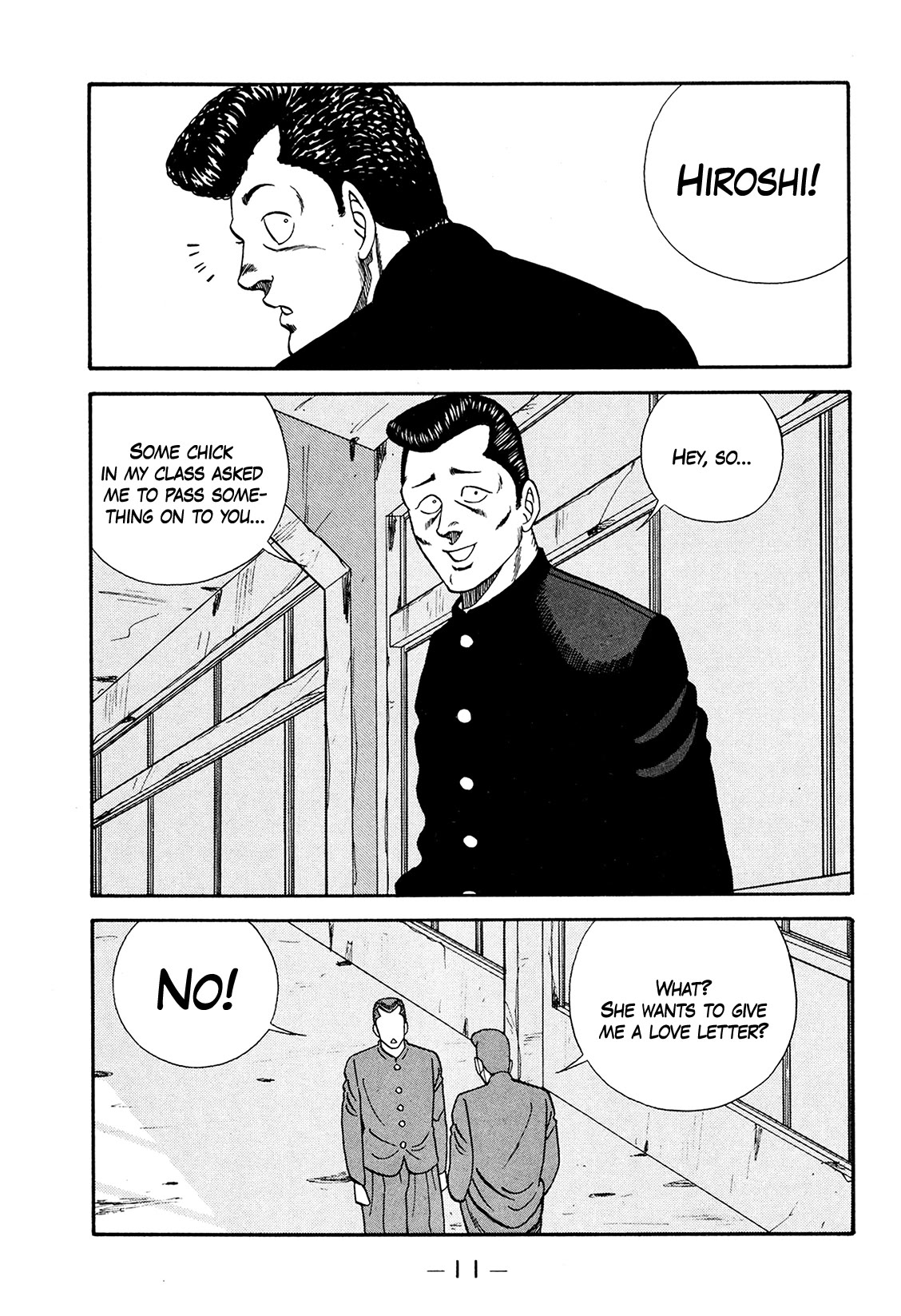 Be-Bop-Highschool Chapter 176 page 9 - Chapter 176: The High School Dimwit Crushing Evil and Spreading Truth