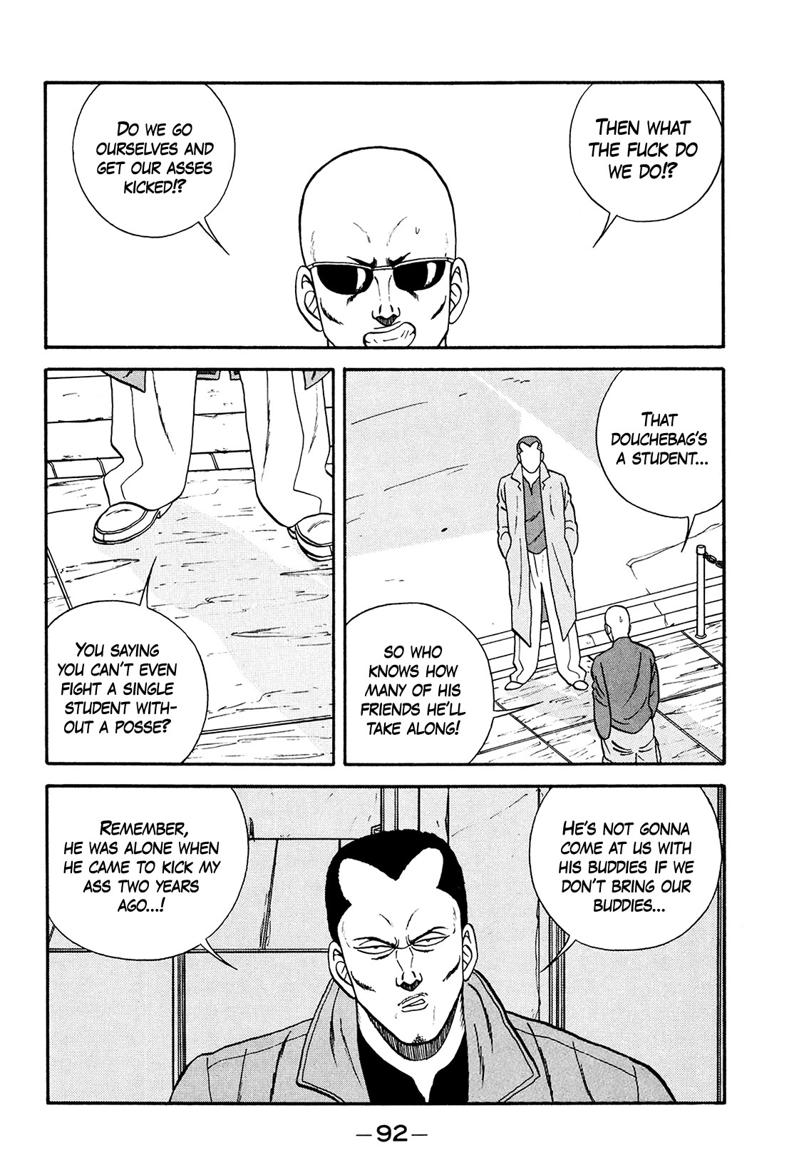 Be-Bop-Highschool Chapter 176 page 90 - Chapter 176: The High School Dimwit Crushing Evil and Spreading Truth