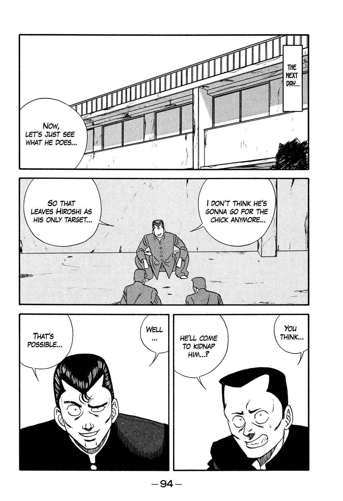 Be-Bop-Highschool Chapter 176 page 92 - Chapter 176: The High School Dimwit Crushing Evil and Spreading Truth