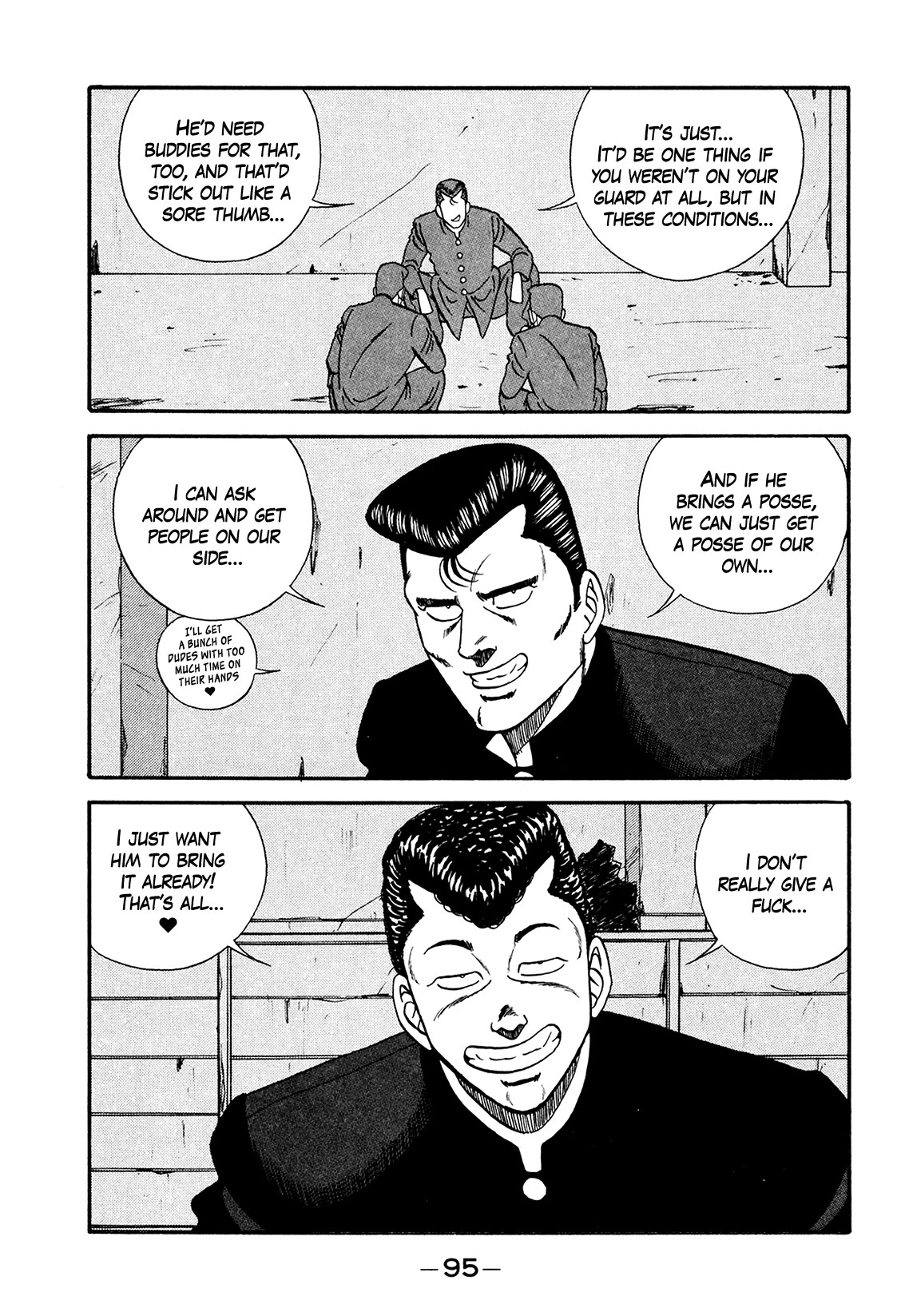 Be-Bop-Highschool Chapter 176 page 93 - Chapter 176: The High School Dimwit Crushing Evil and Spreading Truth