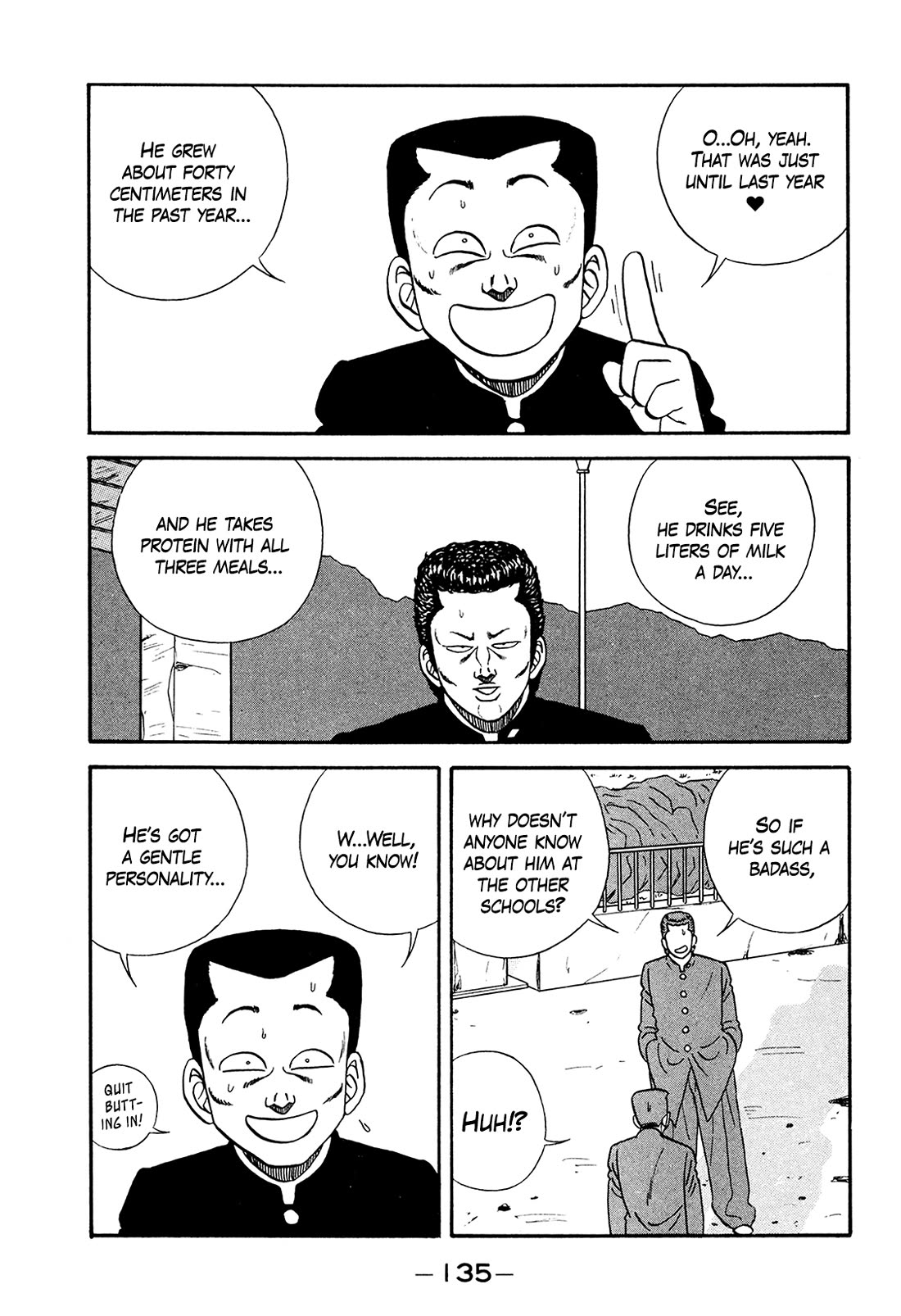 Be-Bop-Highschool Chapter 177 page 21 - Chapter 177: The Small-Time Bastard's Out-of-Control Tale