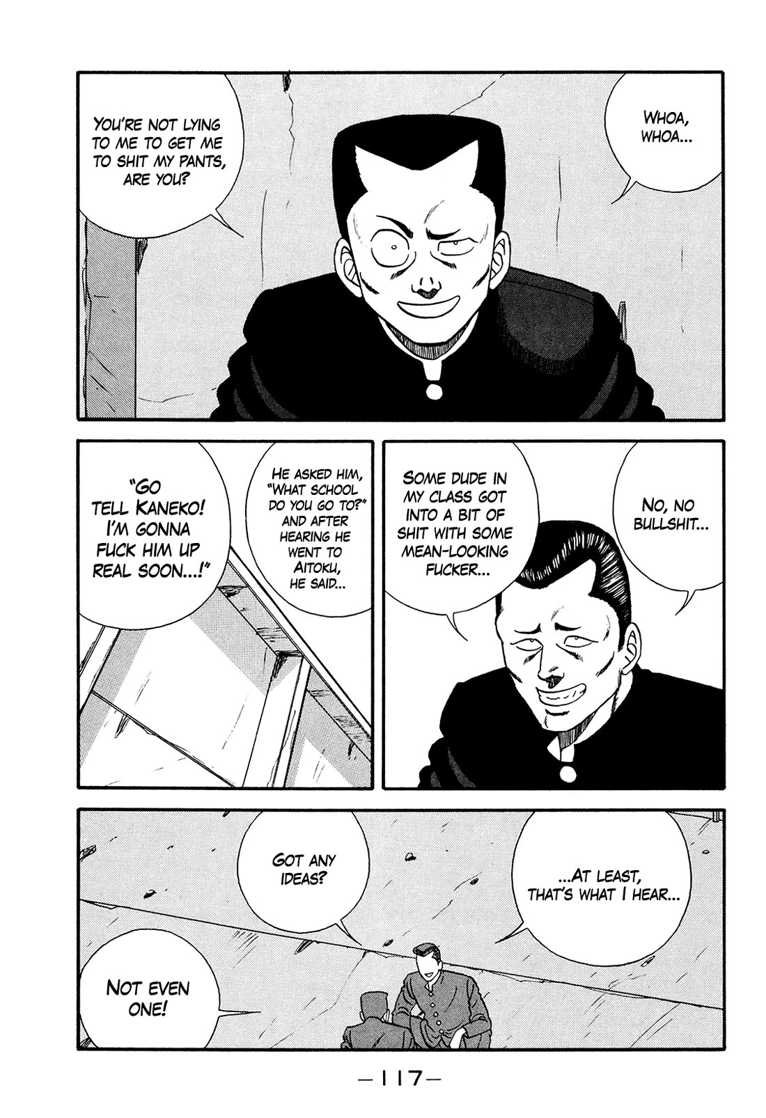 Be-Bop-Highschool Chapter 177 page 3 - Chapter 177: The Small-Time Bastard's Out-of-Control Tale