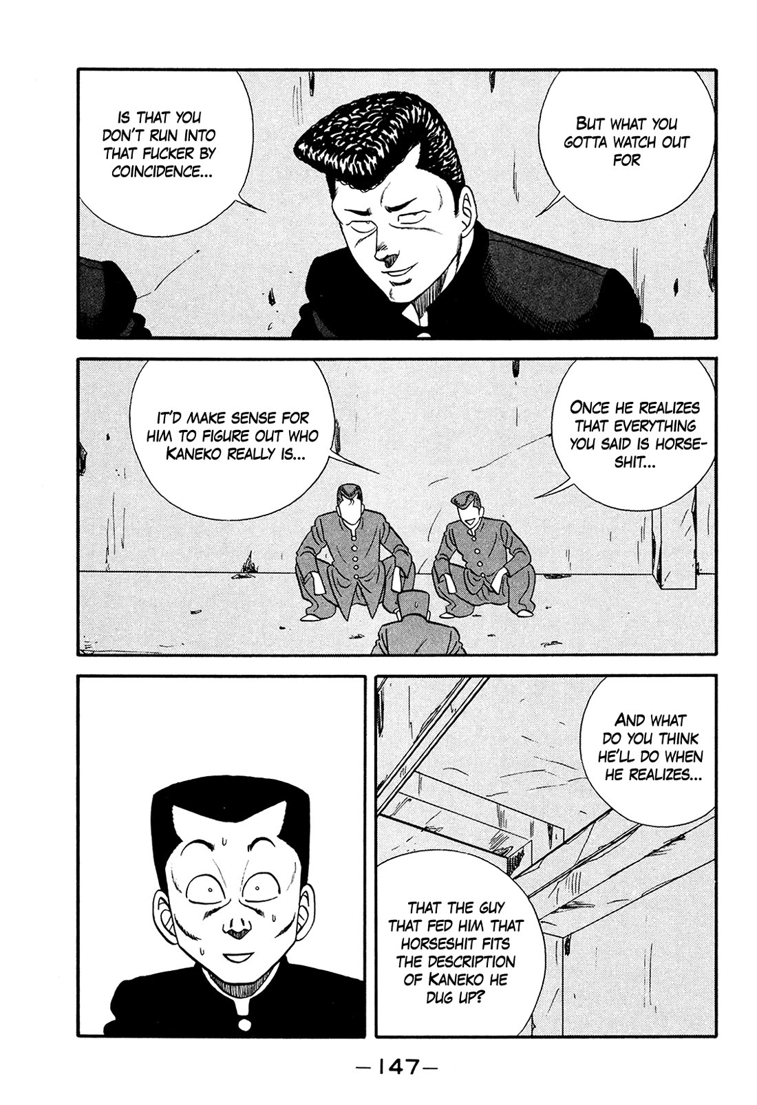 Be-Bop-Highschool Chapter 177 page 33 - Chapter 177: The Small-Time Bastard's Out-of-Control Tale