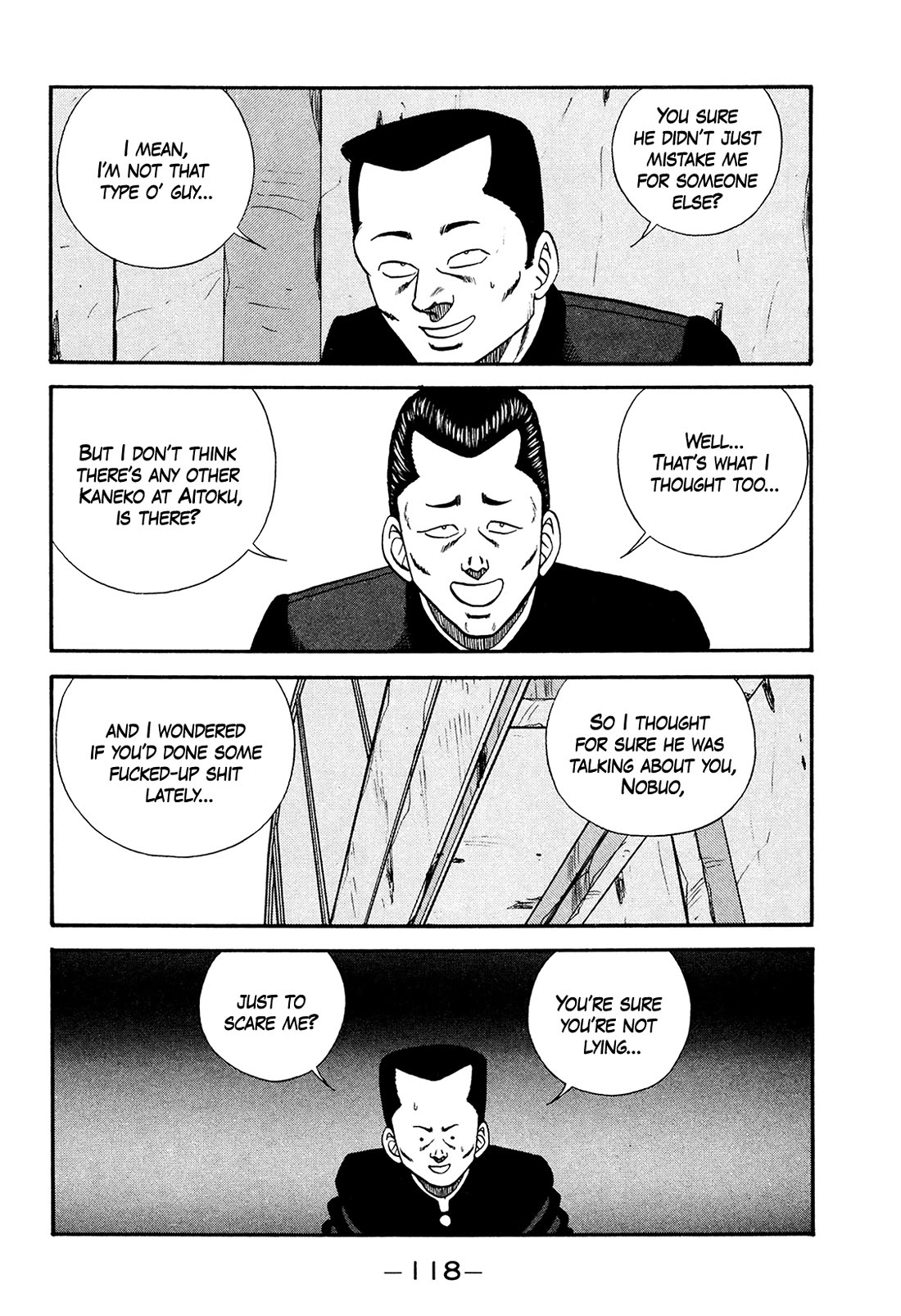 Be-Bop-Highschool Chapter 177 page 4 - Chapter 177: The Small-Time Bastard's Out-of-Control Tale
