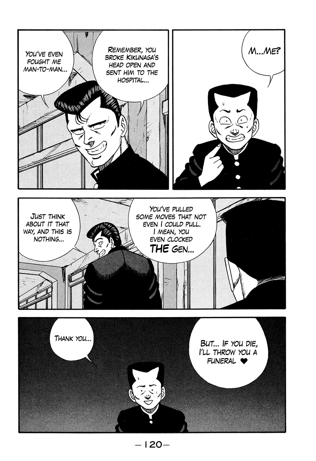 Be-Bop-Highschool Chapter 177 page 6 - Chapter 177: The Small-Time Bastard's Out-of-Control Tale
