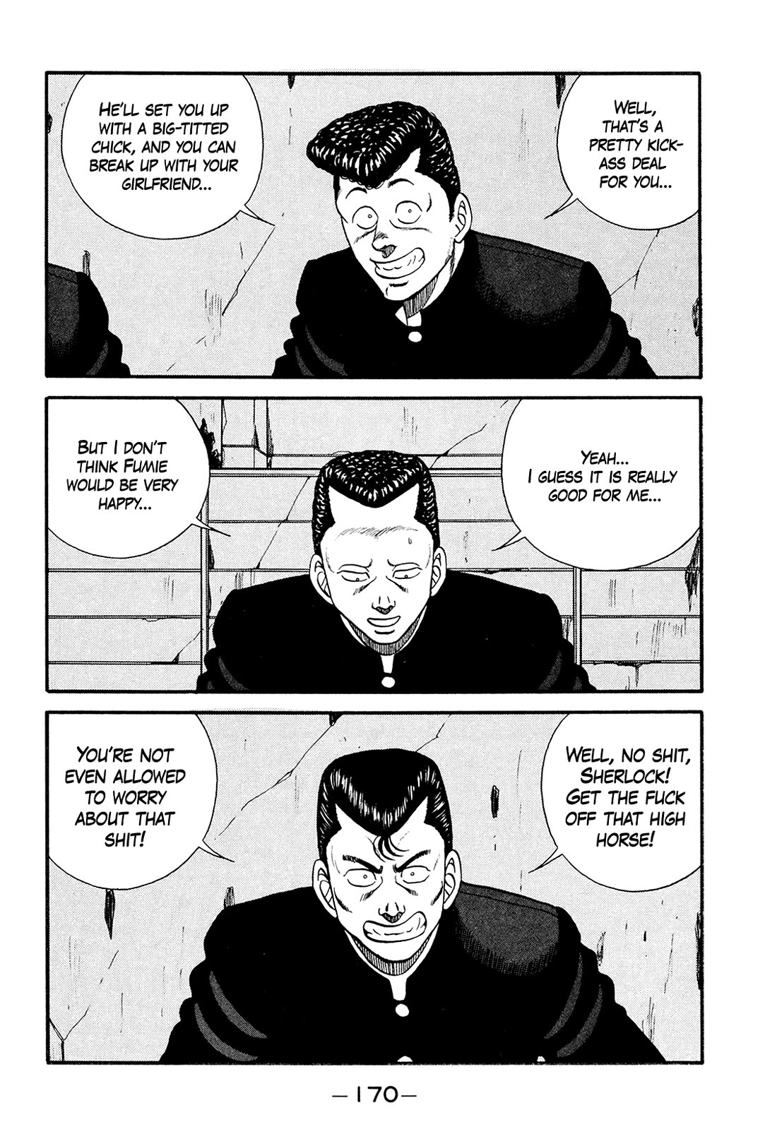 Be-Bop-Highschool Chapter 178 page 15 - Chapter 178: The Delinquent Youth's Chronicles of Romantic Hell