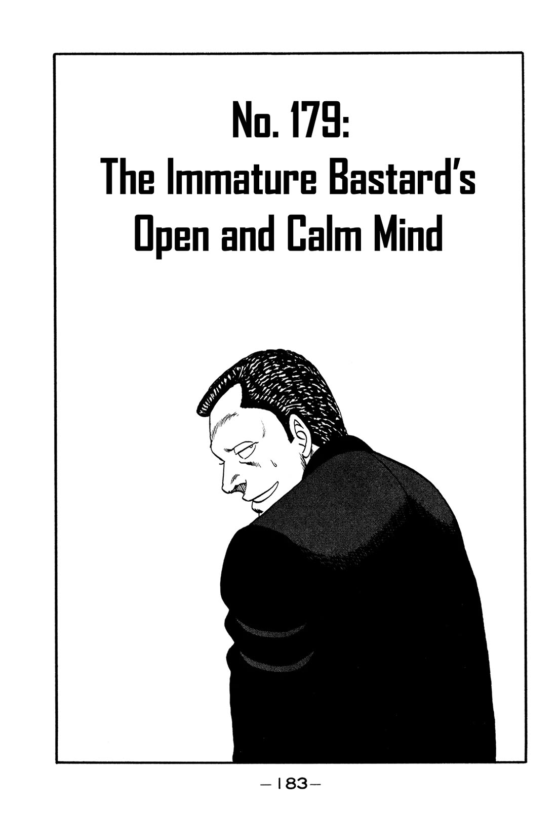 Be-Bop-Highschool Chapter 179 page 1 - Chapter 179: The Immature Bastard's Open and Calm Mind