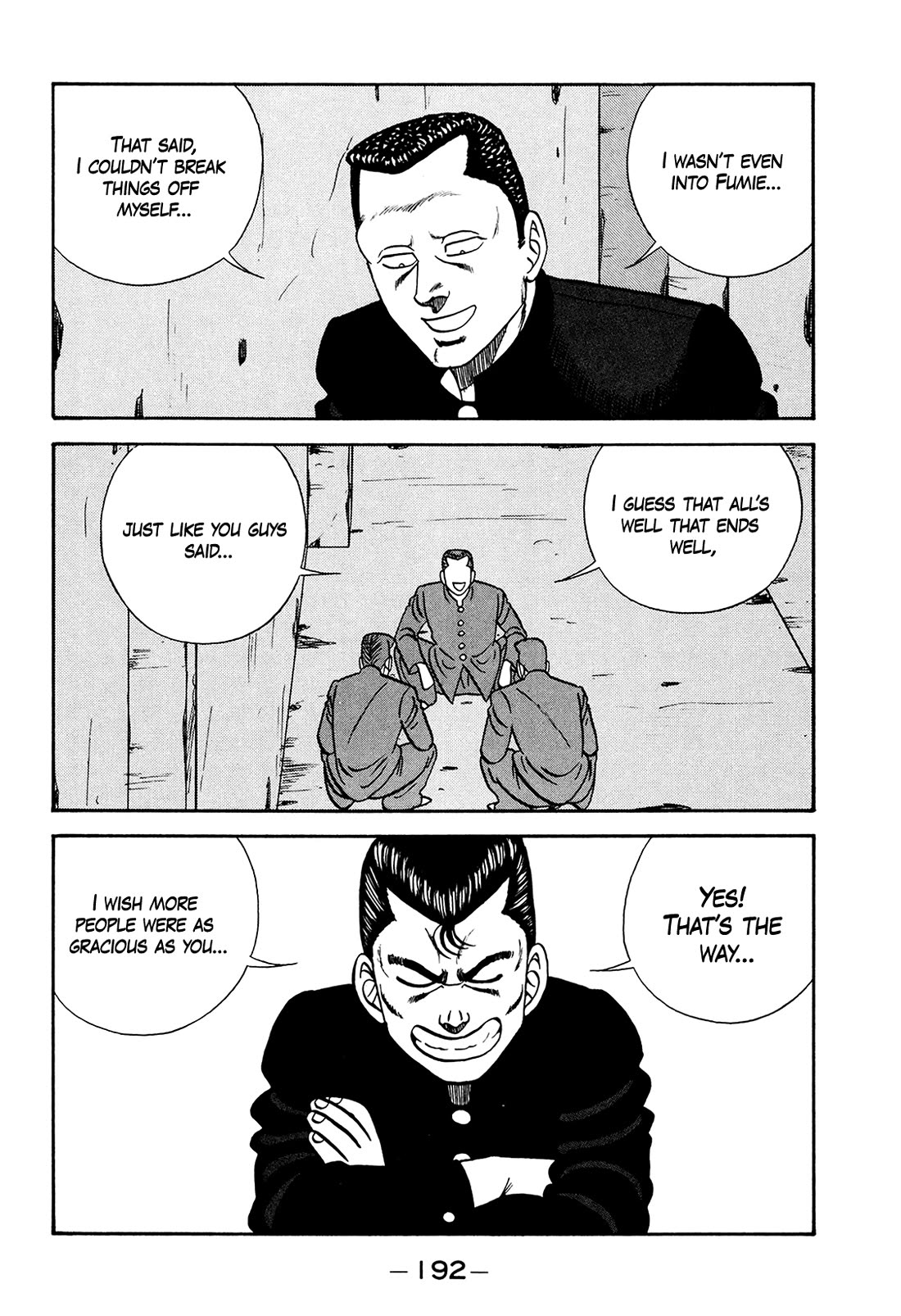 Be-Bop-Highschool Chapter 179 page 10 - Chapter 179: The Immature Bastard's Open and Calm Mind