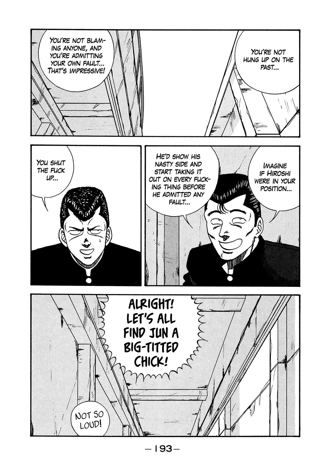 Be-Bop-Highschool Chapter 179 page 11 - Chapter 179: The Immature Bastard's Open and Calm Mind