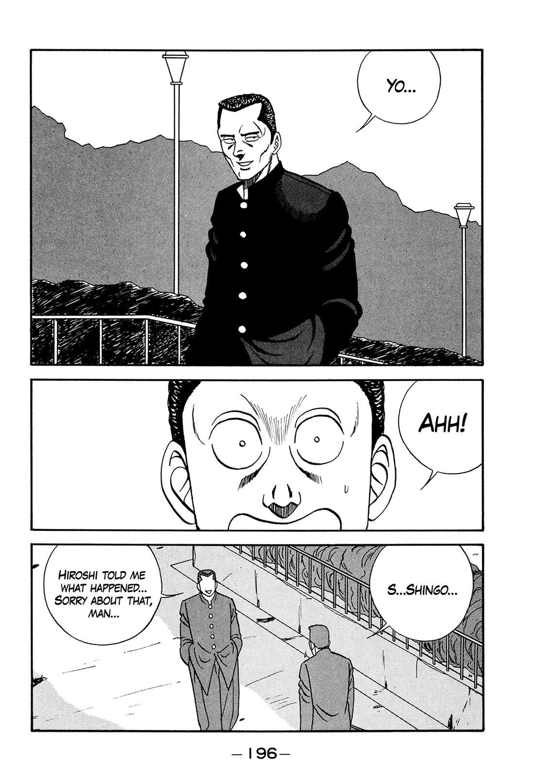 Be-Bop-Highschool Chapter 179 page 14 - Chapter 179: The Immature Bastard's Open and Calm Mind