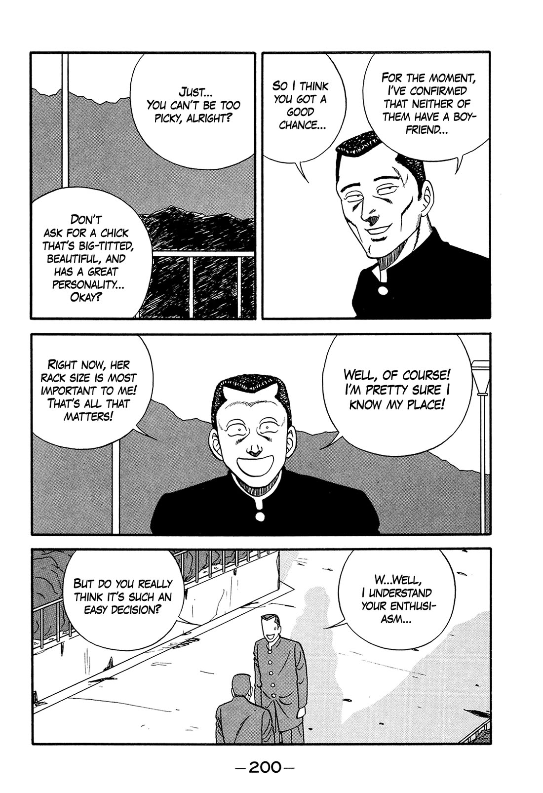Be-Bop-Highschool Chapter 179 page 18 - Chapter 179: The Immature Bastard's Open and Calm Mind