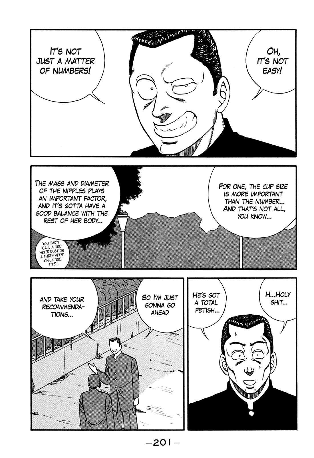 Be-Bop-Highschool Chapter 179 page 19 - Chapter 179: The Immature Bastard's Open and Calm Mind