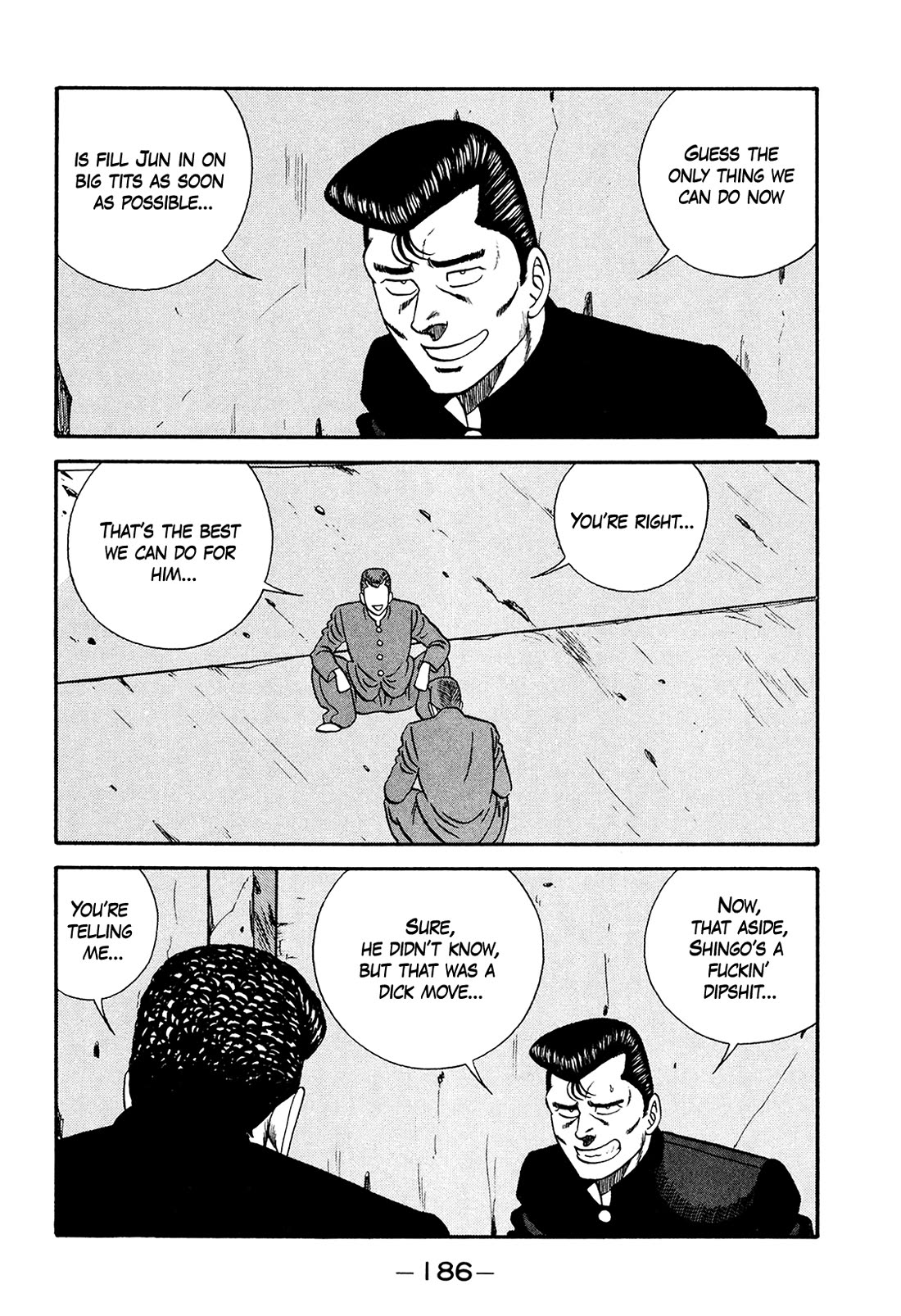 Be-Bop-Highschool Chapter 179 page 4 - Chapter 179: The Immature Bastard's Open and Calm Mind