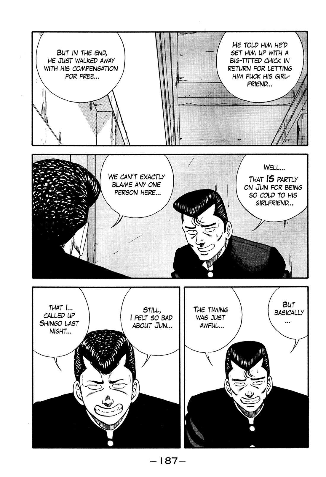 Be-Bop-Highschool Chapter 179 page 5 - Chapter 179: The Immature Bastard's Open and Calm Mind