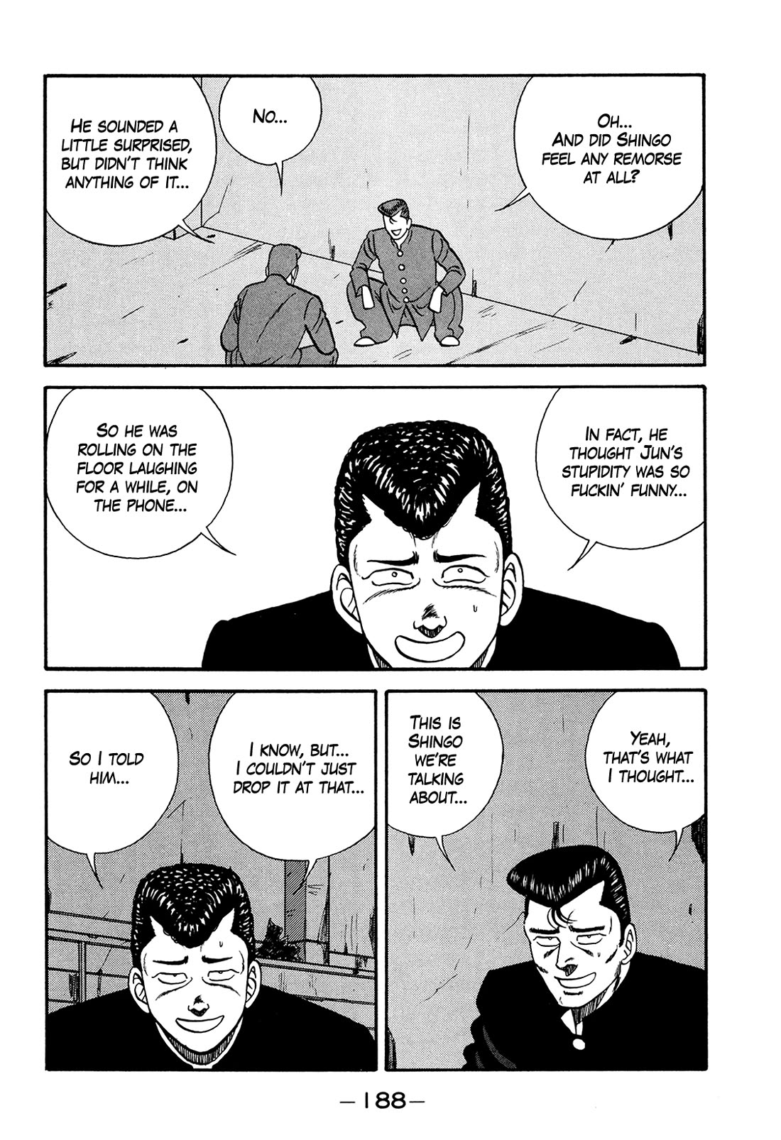 Be-Bop-Highschool Chapter 179 page 6 - Chapter 179: The Immature Bastard's Open and Calm Mind