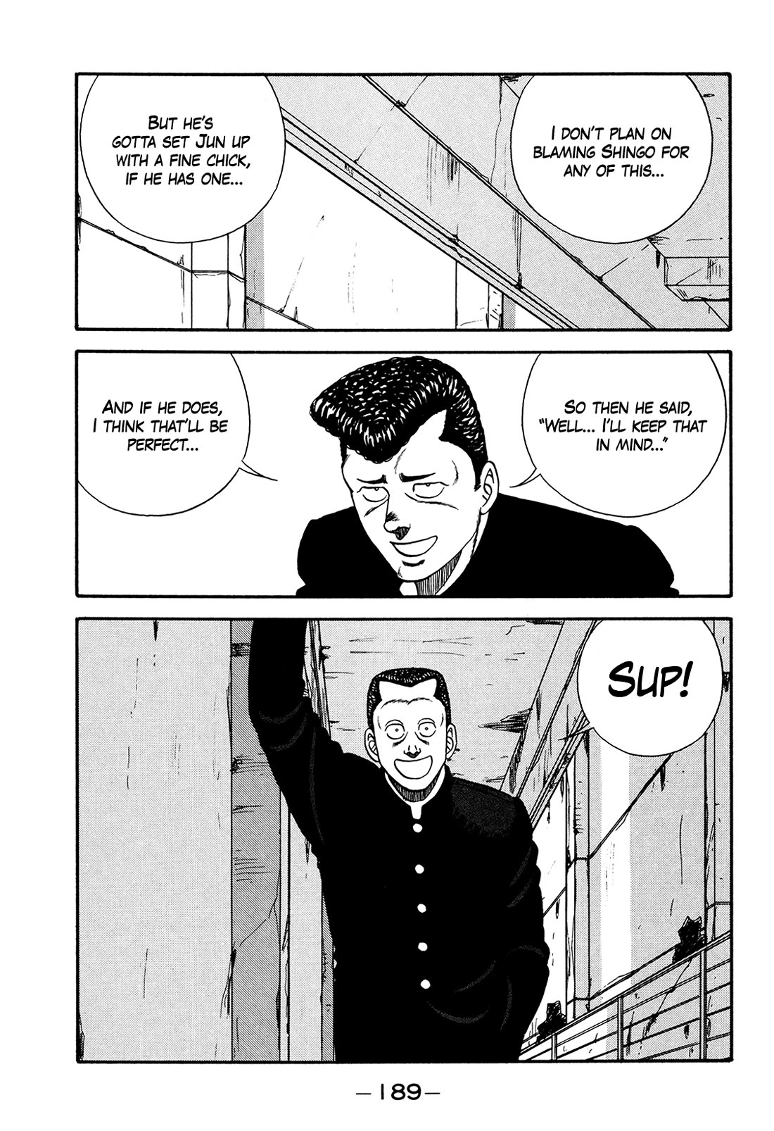 Be-Bop-Highschool Chapter 179 page 7 - Chapter 179: The Immature Bastard's Open and Calm Mind