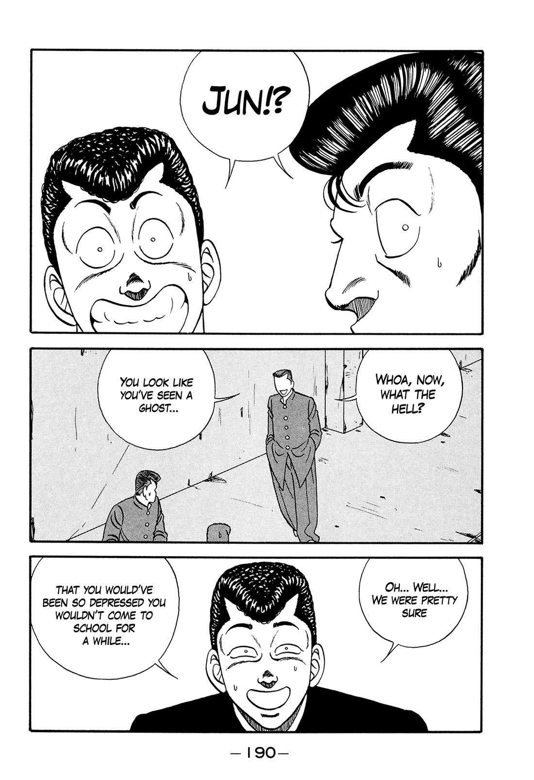 Be-Bop-Highschool Chapter 179 page 8 - Chapter 179: The Immature Bastard's Open and Calm Mind