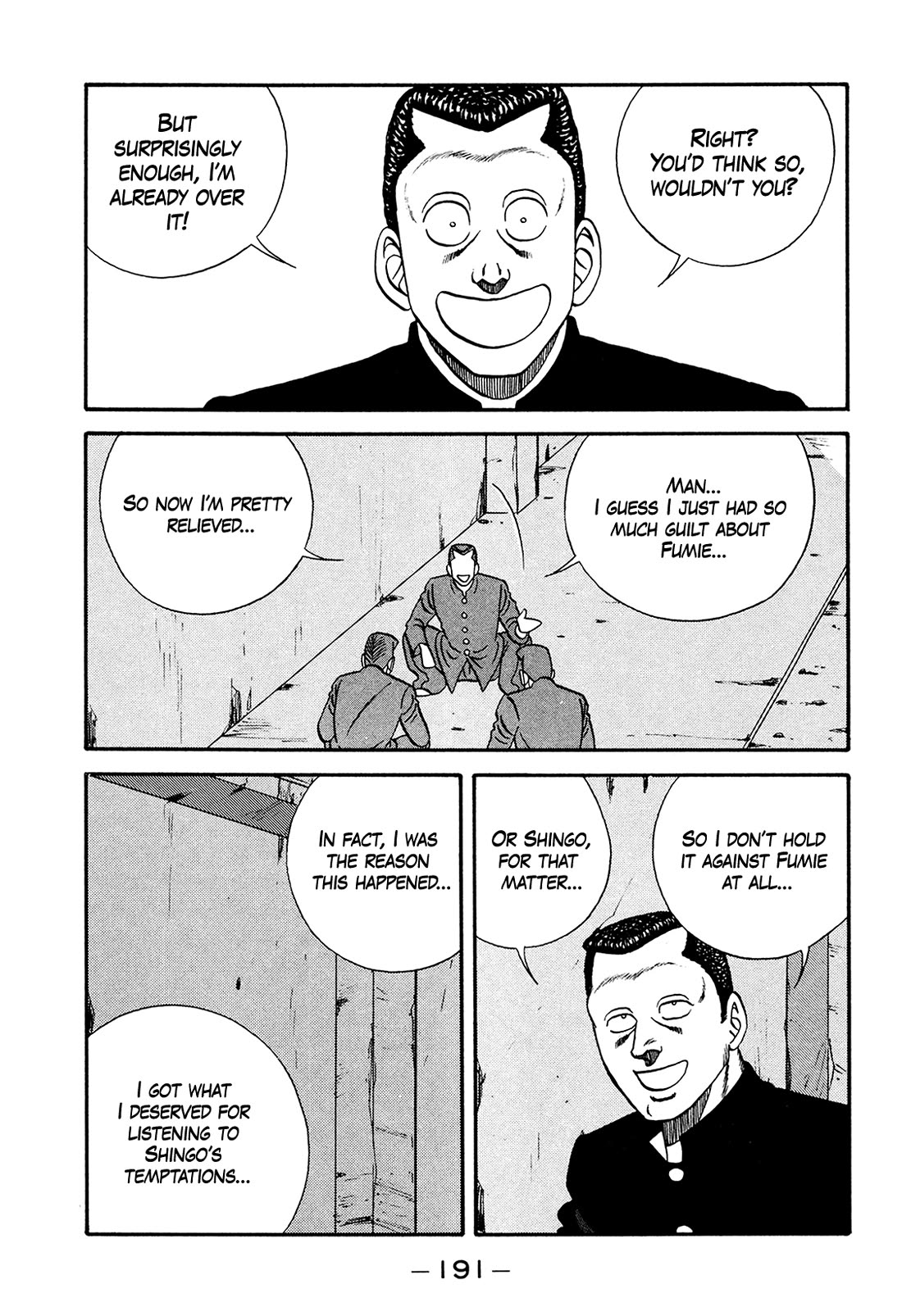 Be-Bop-Highschool Chapter 179 page 9 - Chapter 179: The Immature Bastard's Open and Calm Mind
