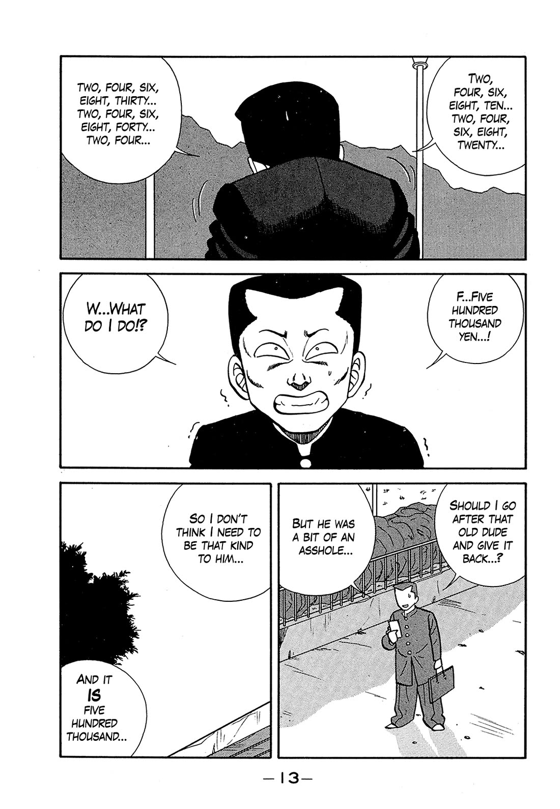 Be-Bop-Highschool Chapter 180 page 11 - Chapter 180: The Bush-Leaguer's Updraft