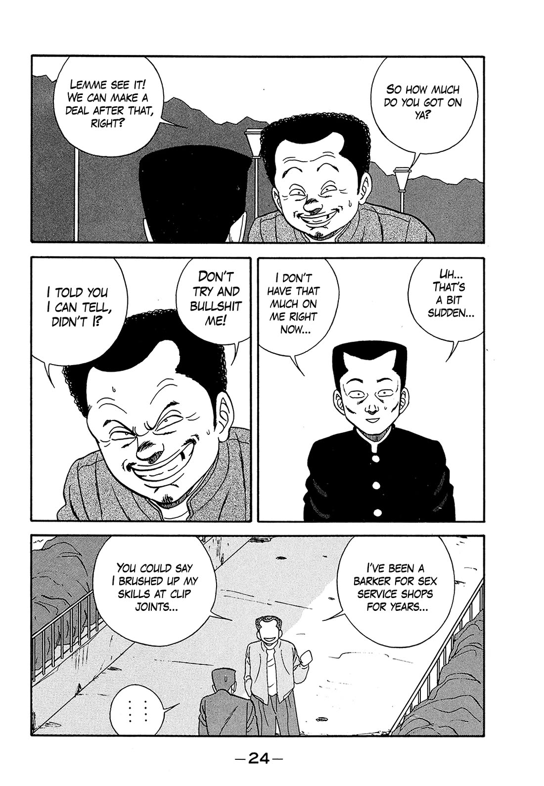 Be-Bop-Highschool Chapter 180 page 22 - Chapter 180: The Bush-Leaguer's Updraft