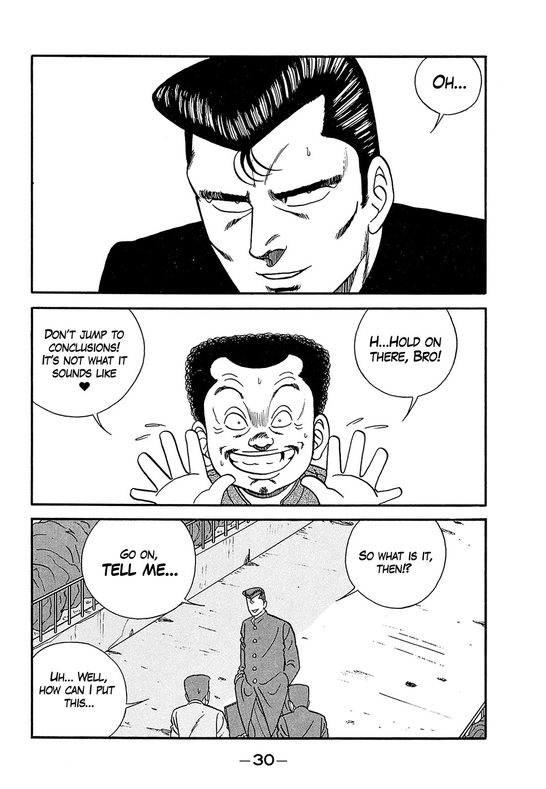 Be-Bop-Highschool Chapter 180 page 28 - Chapter 180: The Bush-Leaguer's Updraft