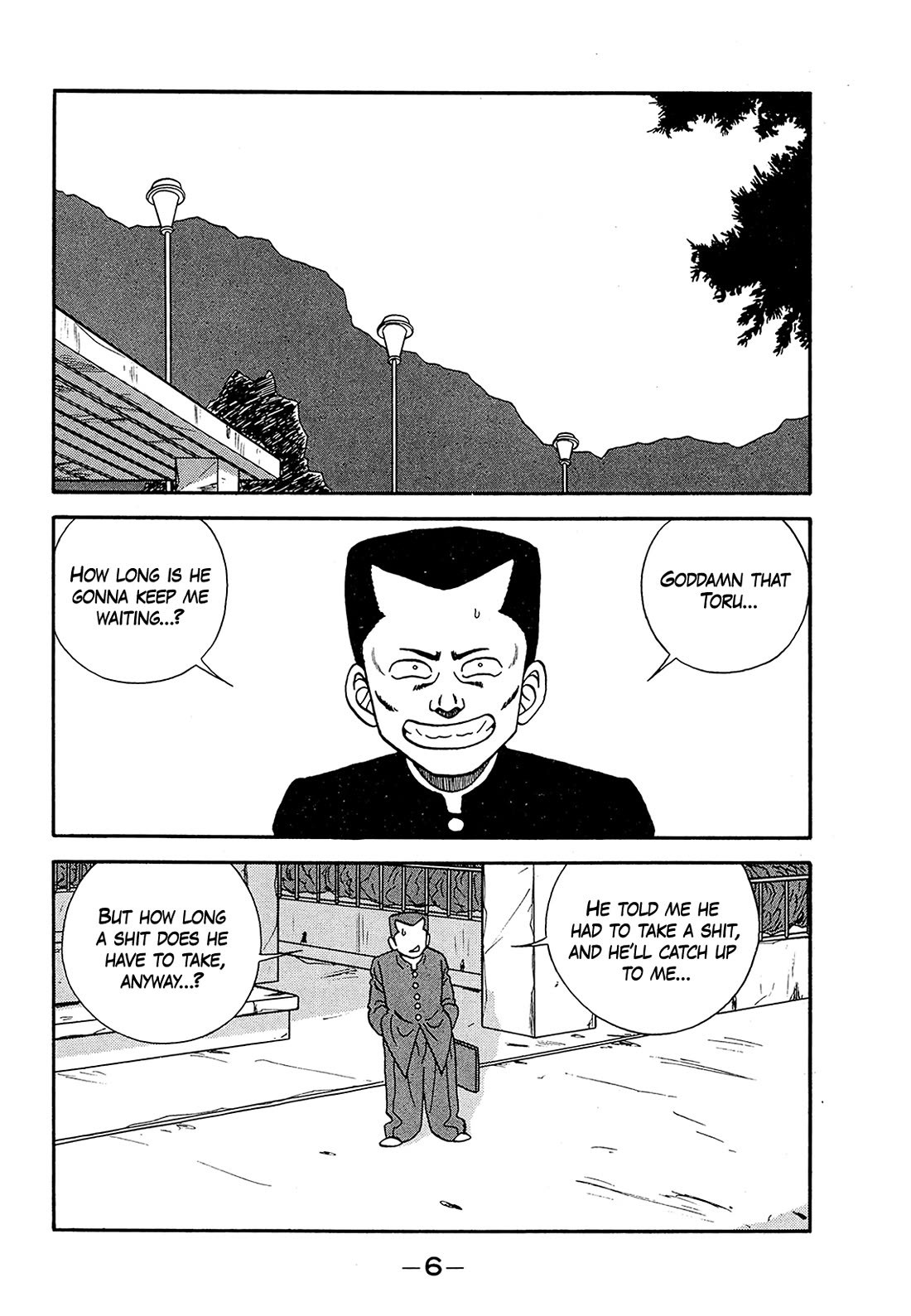 Be-Bop-Highschool Chapter 180 page 4 - Chapter 180: The Bush-Leaguer's Updraft