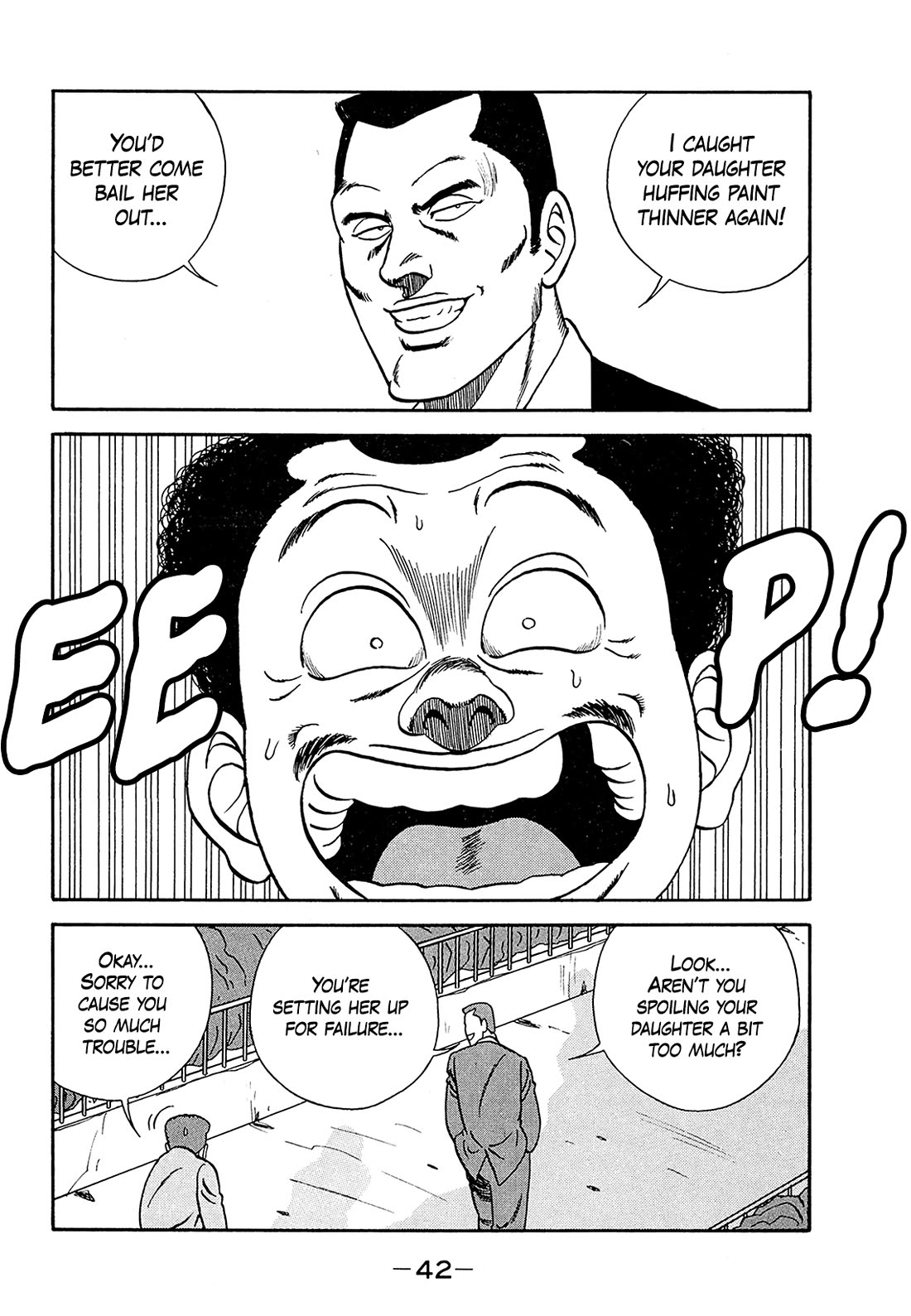 Be-Bop-Highschool Chapter 180 page 40 - Chapter 180: The Bush-Leaguer's Updraft