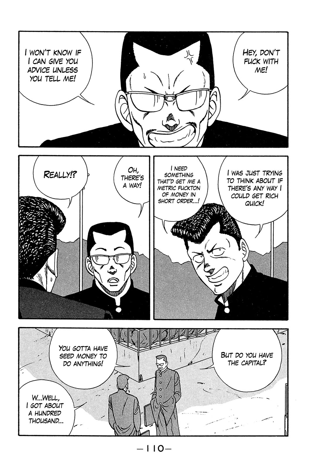 Be-Bop-Highschool Chapter 182 page 10 - Chapter 182: The Get-Rich-Quick Sand Trap