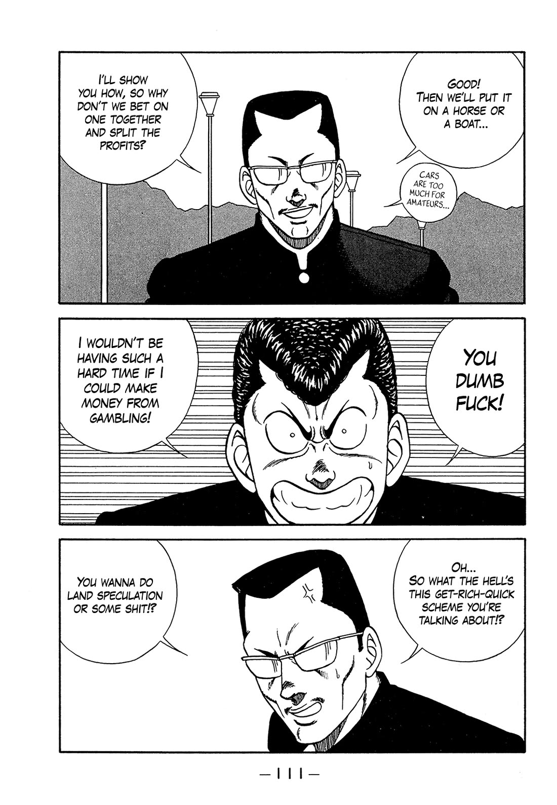 Be-Bop-Highschool Chapter 182 page 11 - Chapter 182: The Get-Rich-Quick Sand Trap