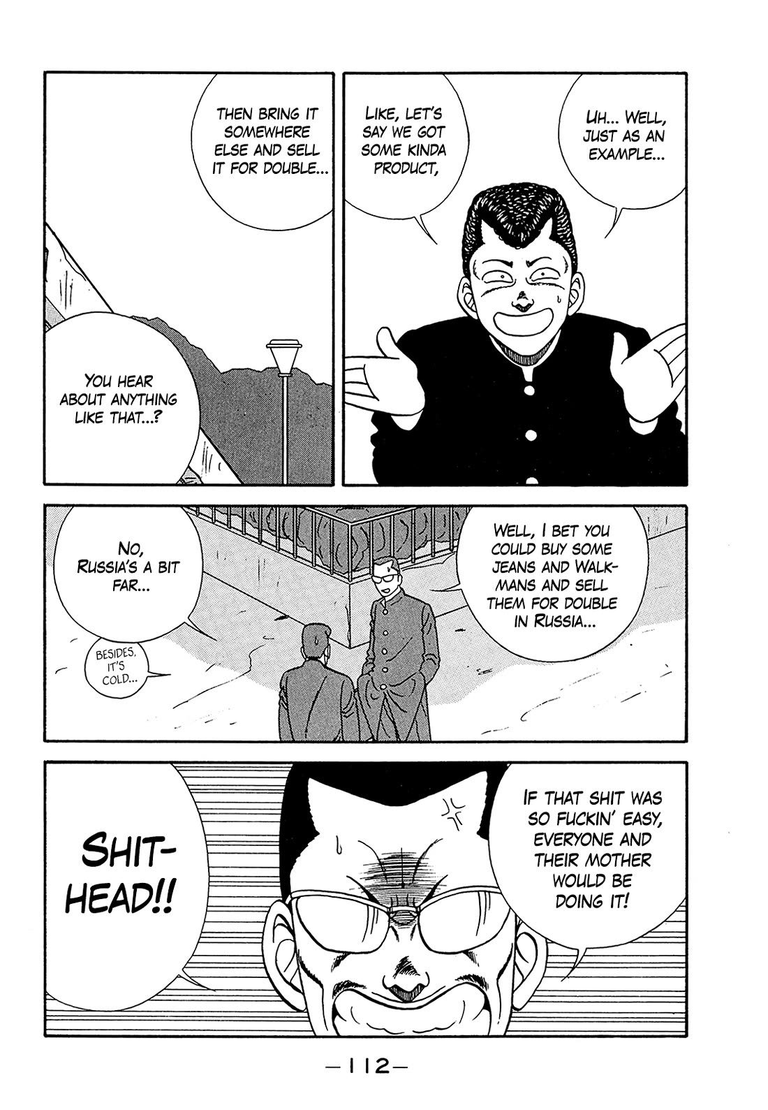 Be-Bop-Highschool Chapter 182 page 12 - Chapter 182: The Get-Rich-Quick Sand Trap