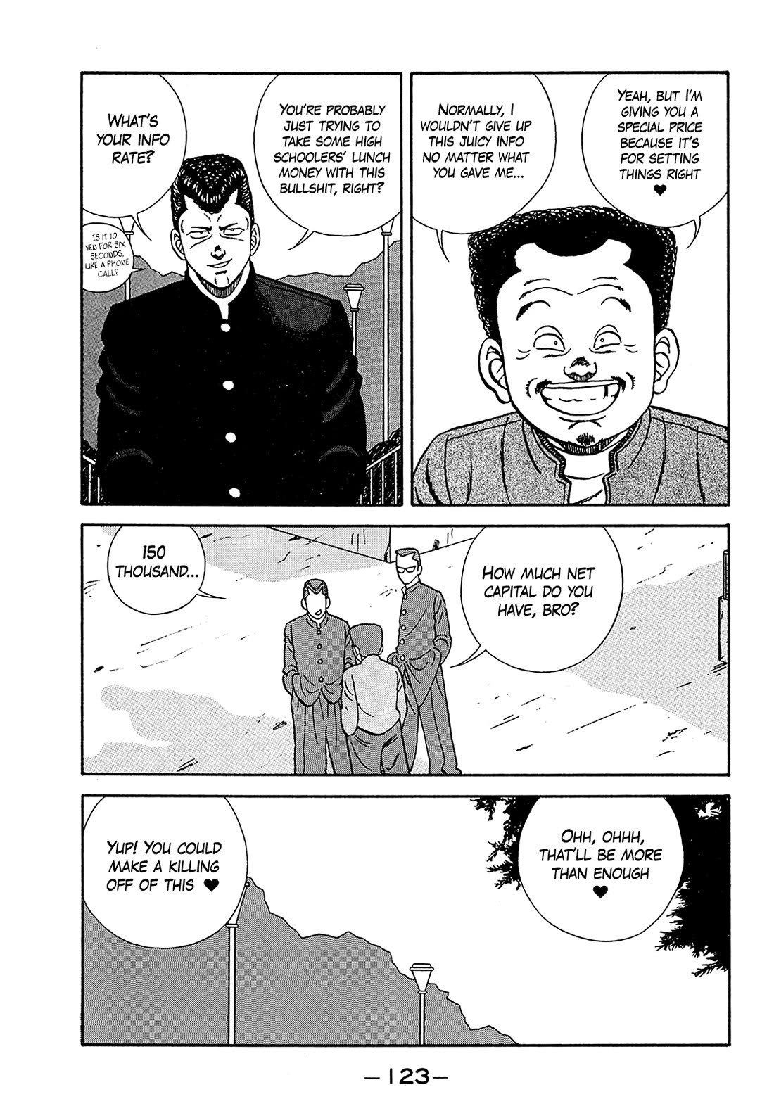 Be-Bop-Highschool Chapter 182 page 23 - Chapter 182: The Get-Rich-Quick Sand Trap