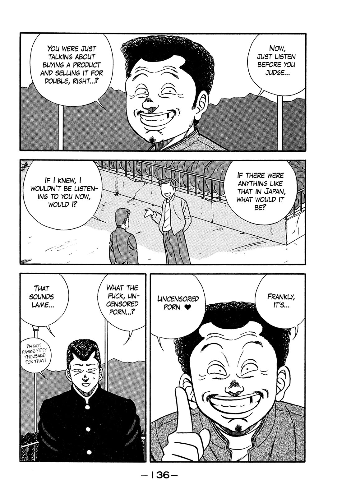 Be-Bop-Highschool Chapter 182 page 36 - Chapter 182: The Get-Rich-Quick Sand Trap